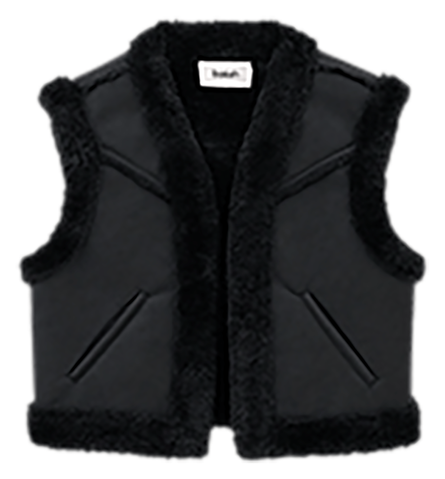 Veste sans manches unie pilar BA&SH Noir