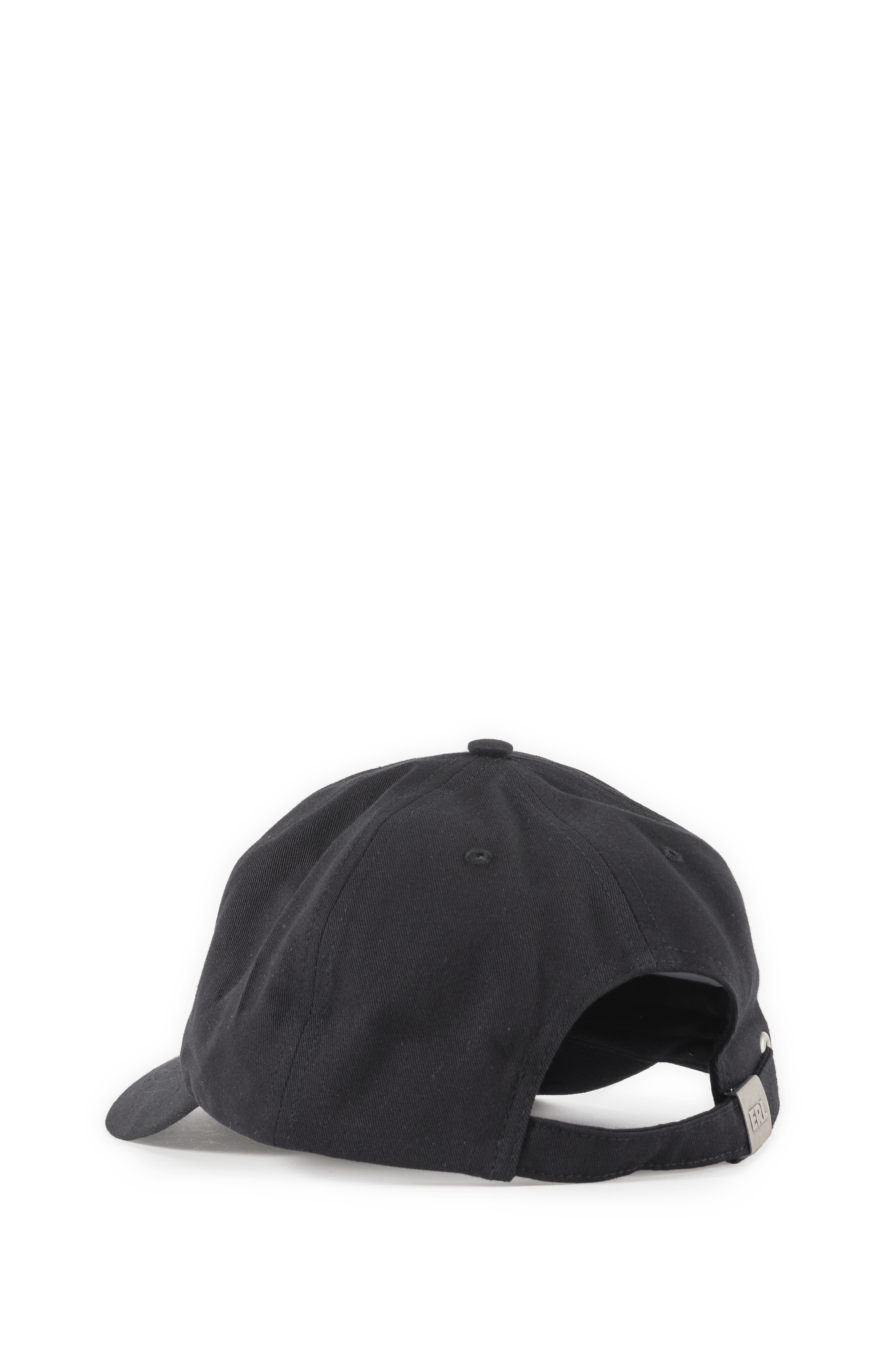Plain embroidered cap ERL Black