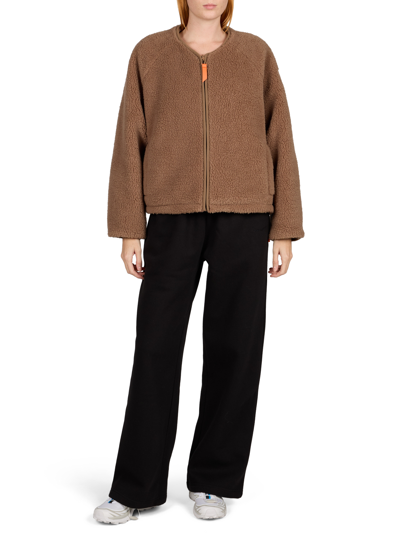 Gerade geschnittene Steppjacke GERTRUDE Braun