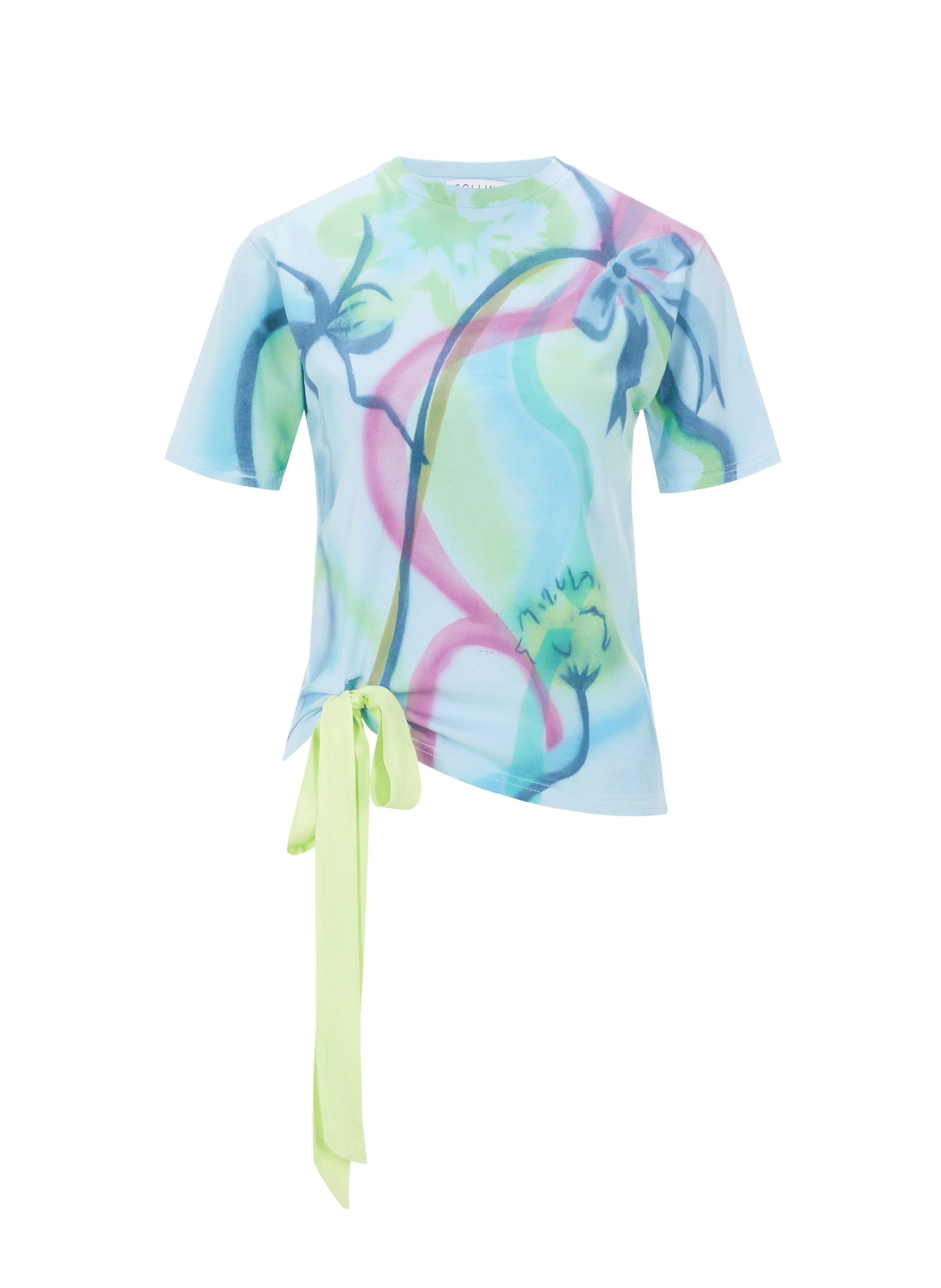 T-shirt à imprimé en coton