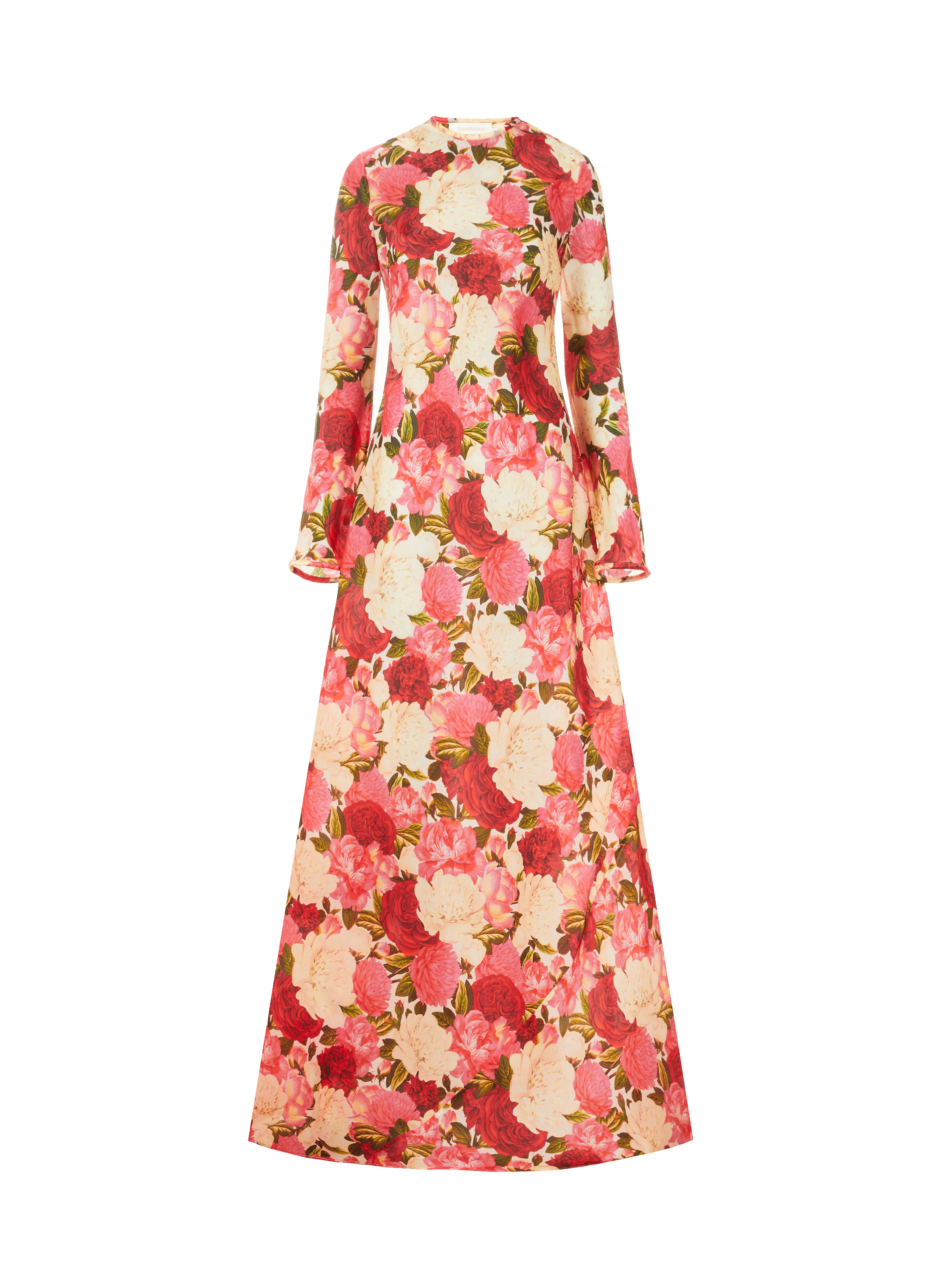 Robe longue Wonderland en soie