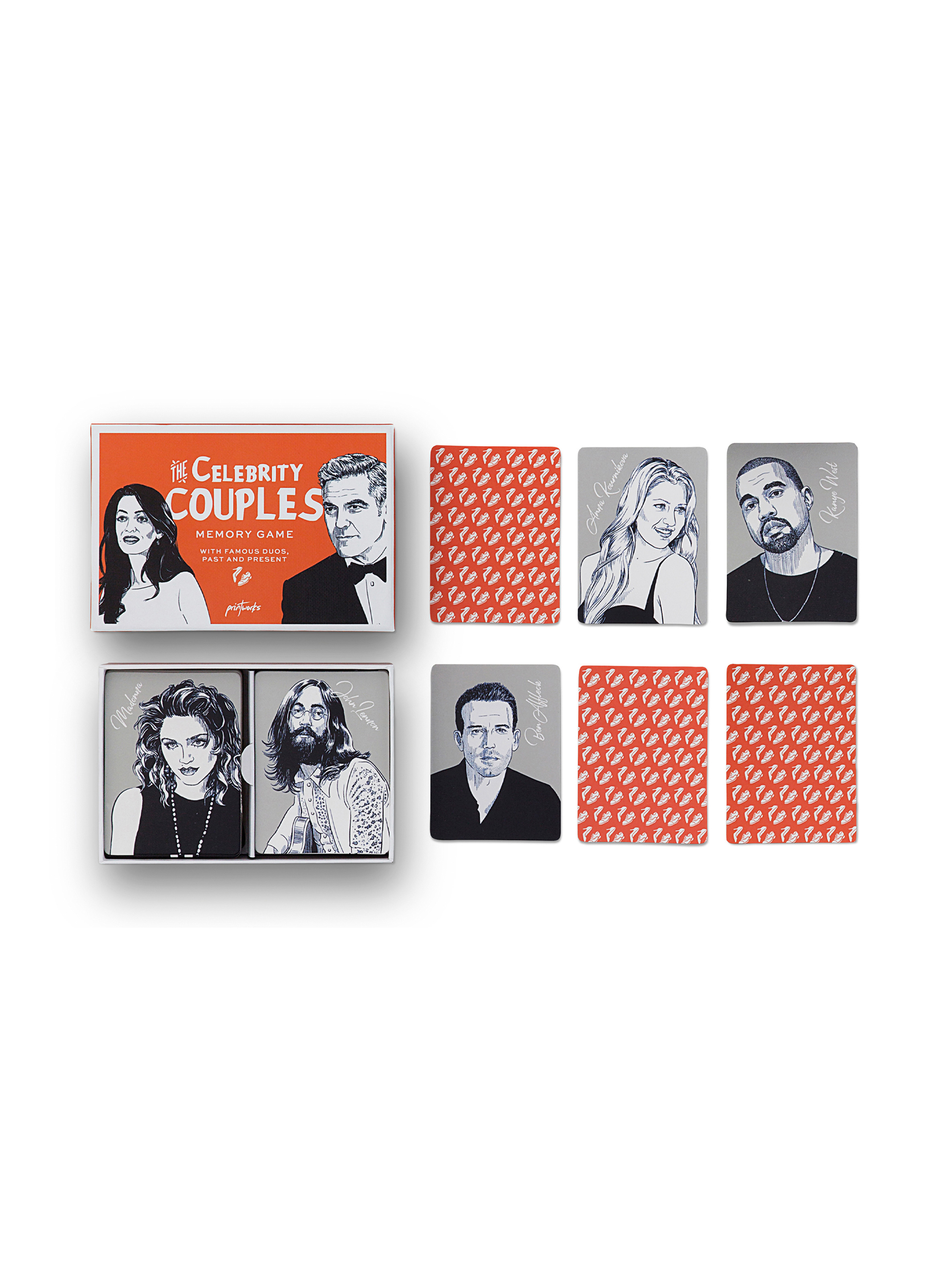 Jeu mémo Celebrity couples