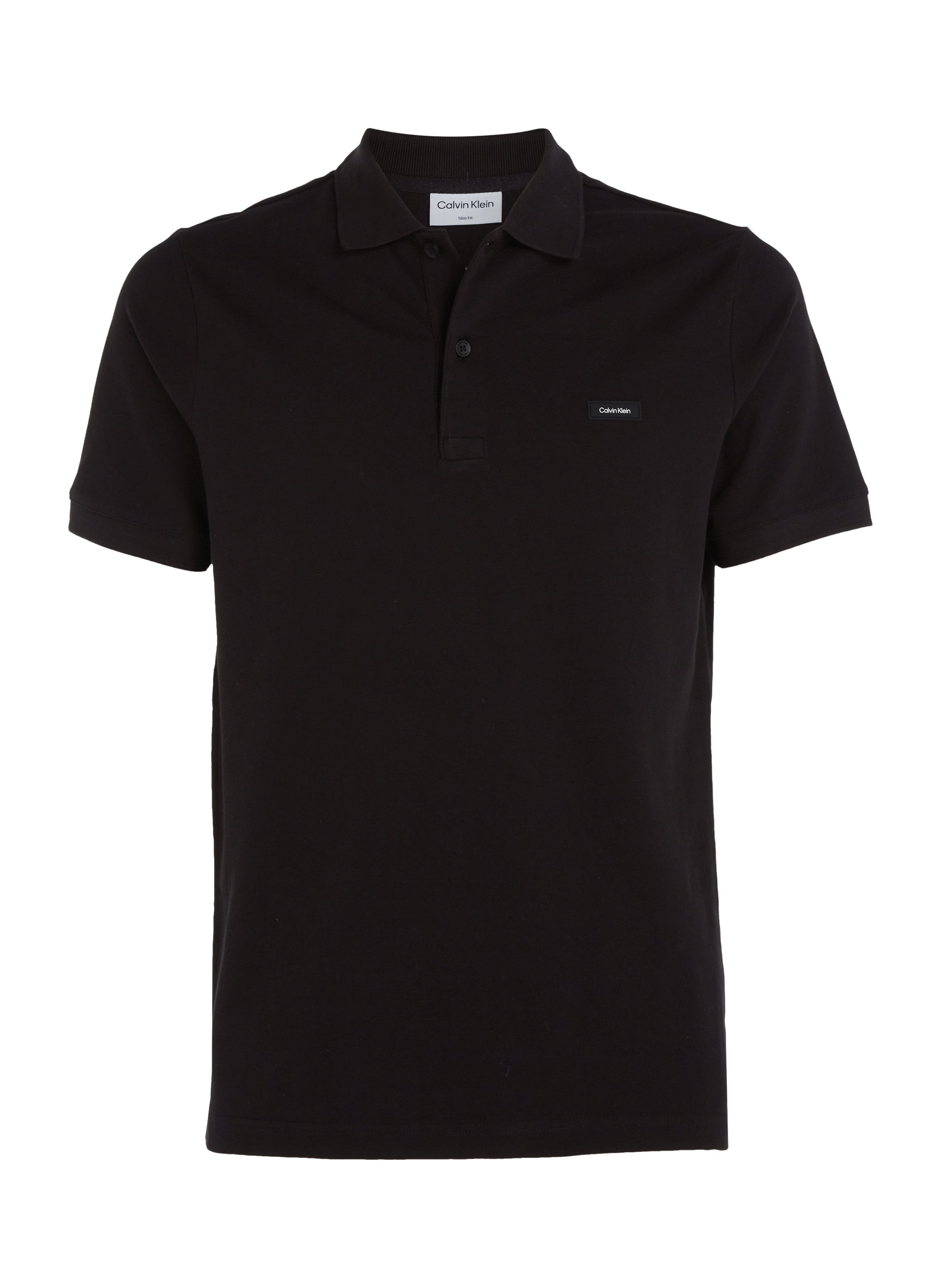 Cotton polo shirt CALVIN KLEIN Black