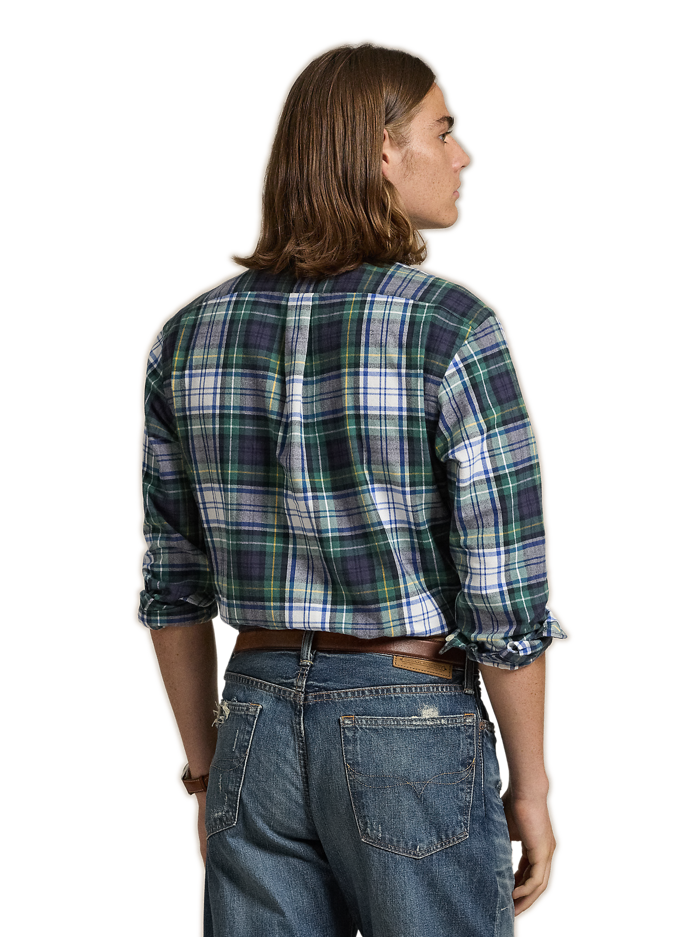 Chemise à carreaux  POLO RALPH LAUREN Blanc