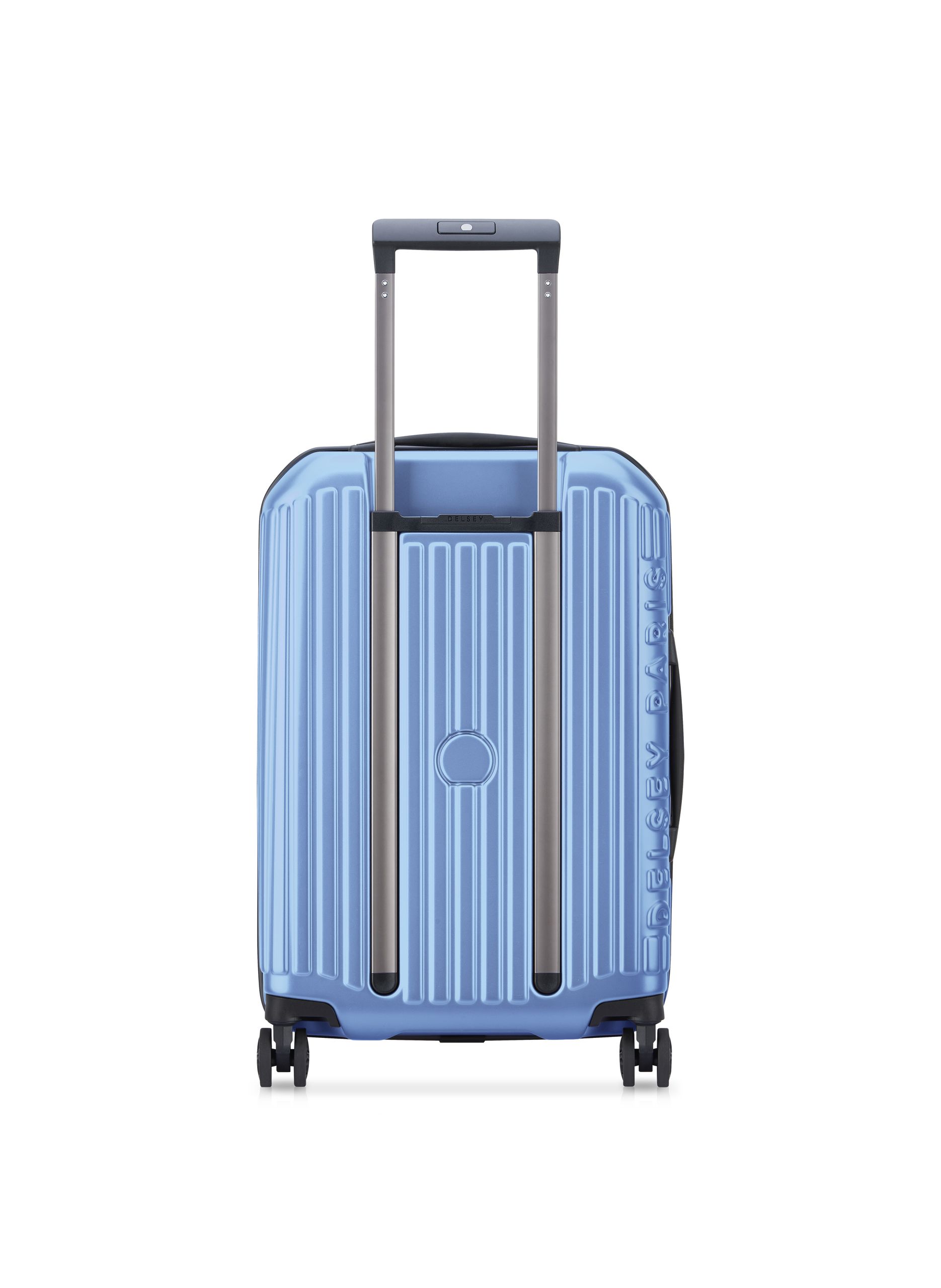 Valise cabine rigide taille s - securitime zip DELSEY PARIS Bleu