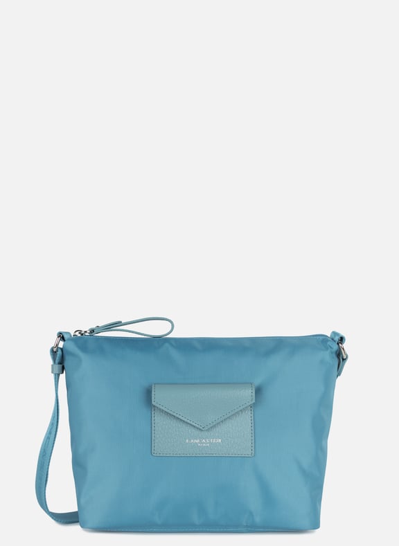 Sac besace - smart kba Bleu by LANCASTER LANCASTER Sac besace - smart kba Bleu