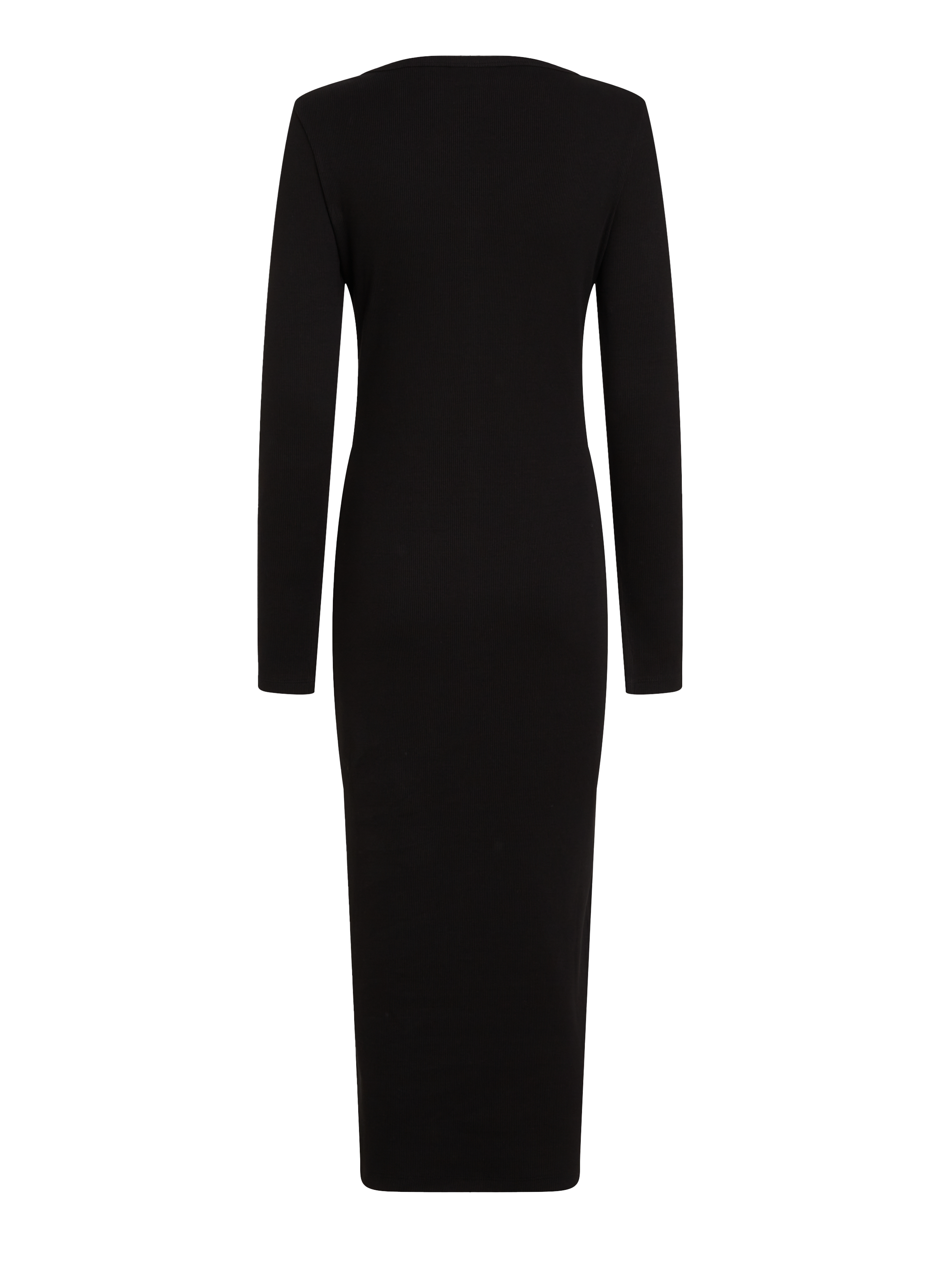 Robe longue en coton CALVIN KLEIN Noir