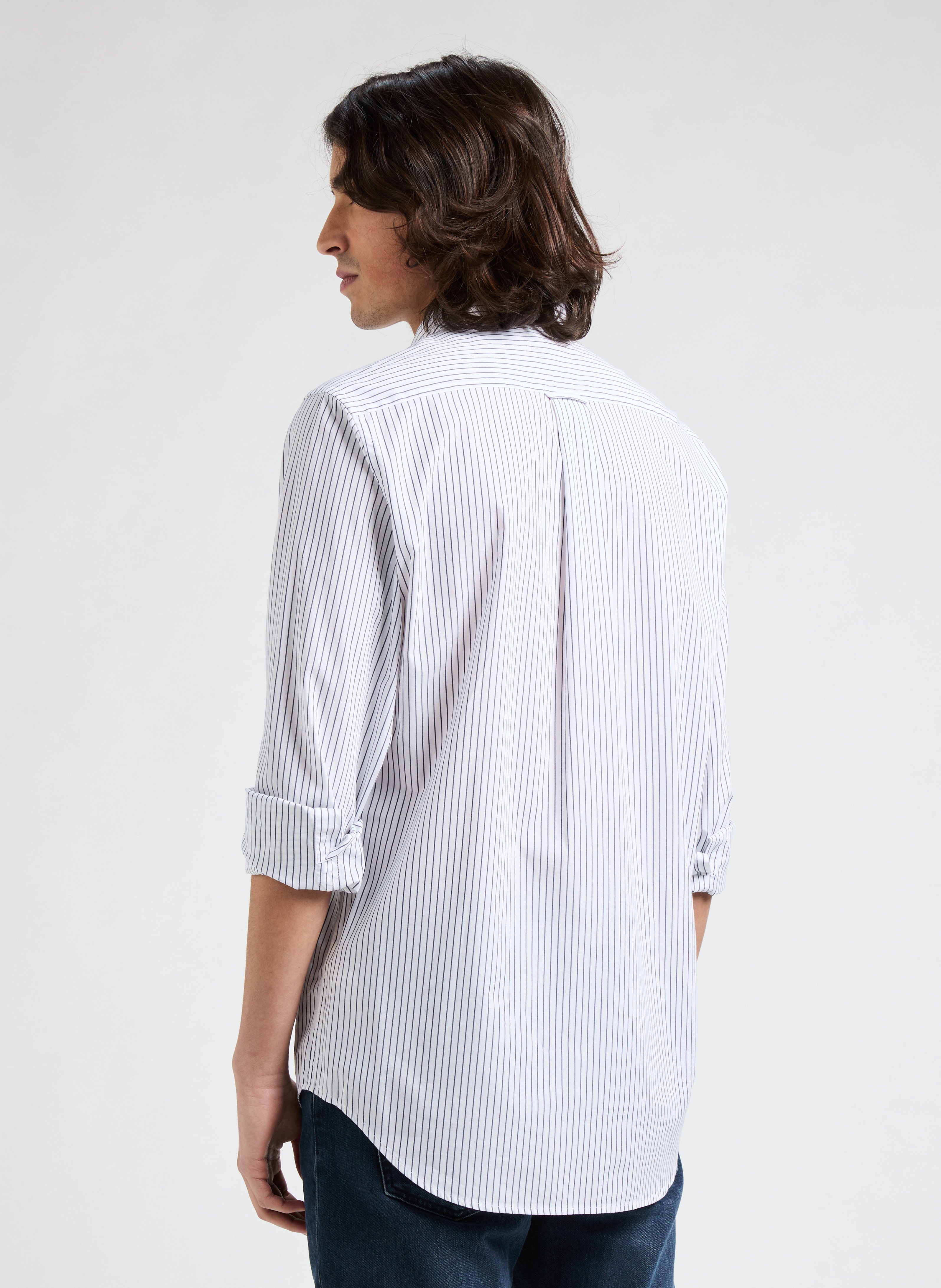 Chemise à rayures  GANT Beige