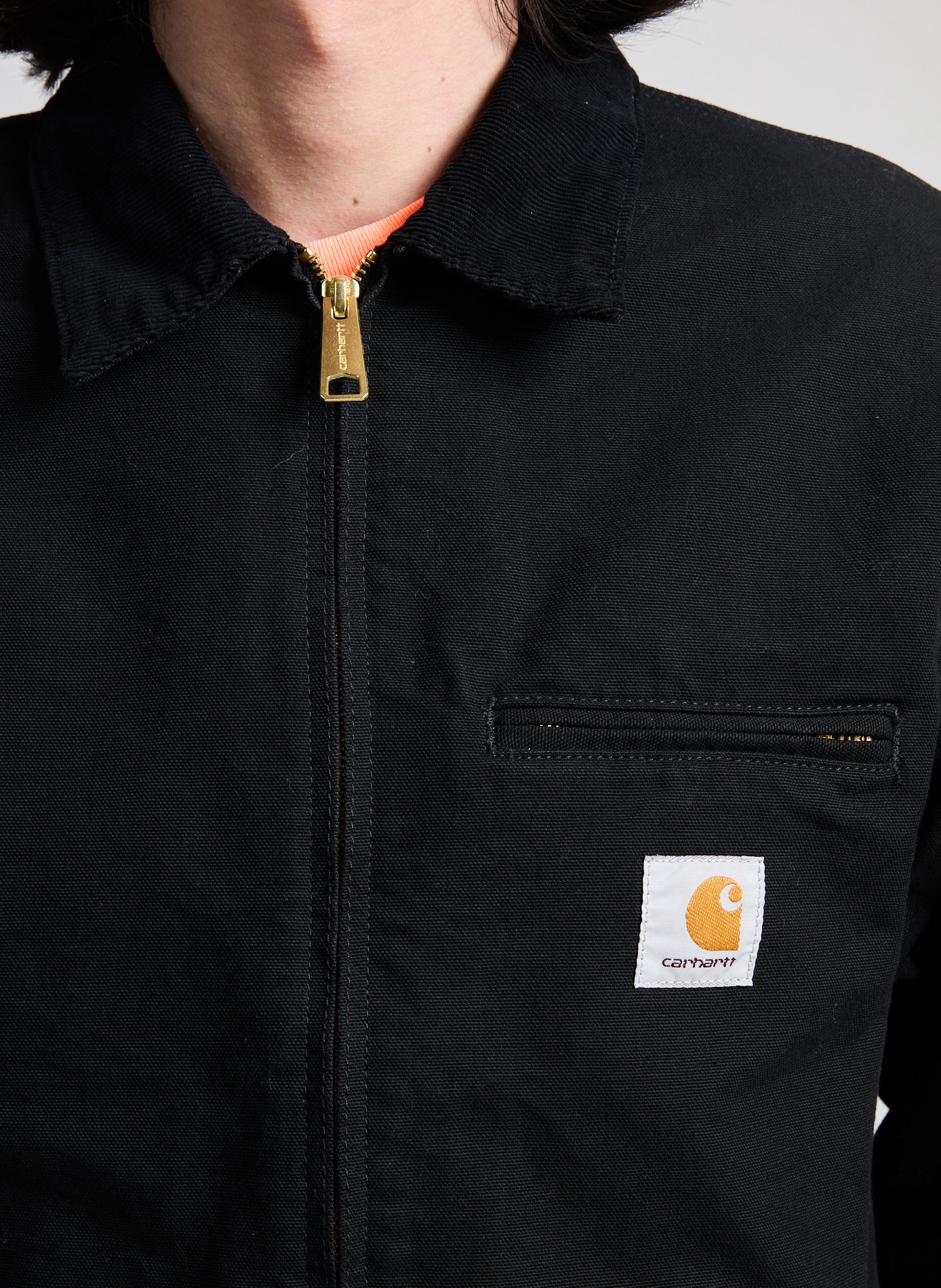 Veste Détroit en coton  CARHARTT WIP Noir
