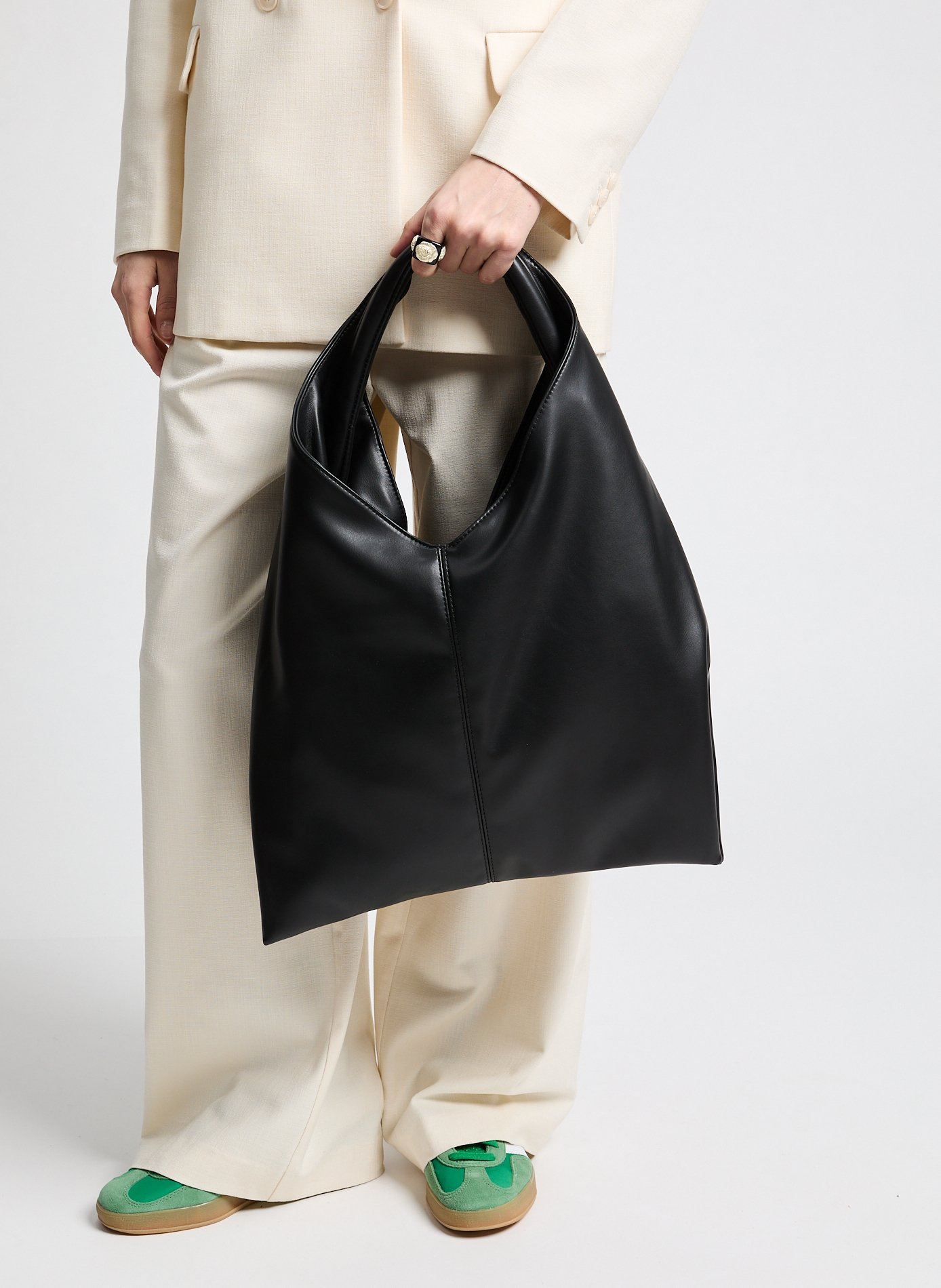 Sac cabas AU PRINTEMPS PARIS Noir