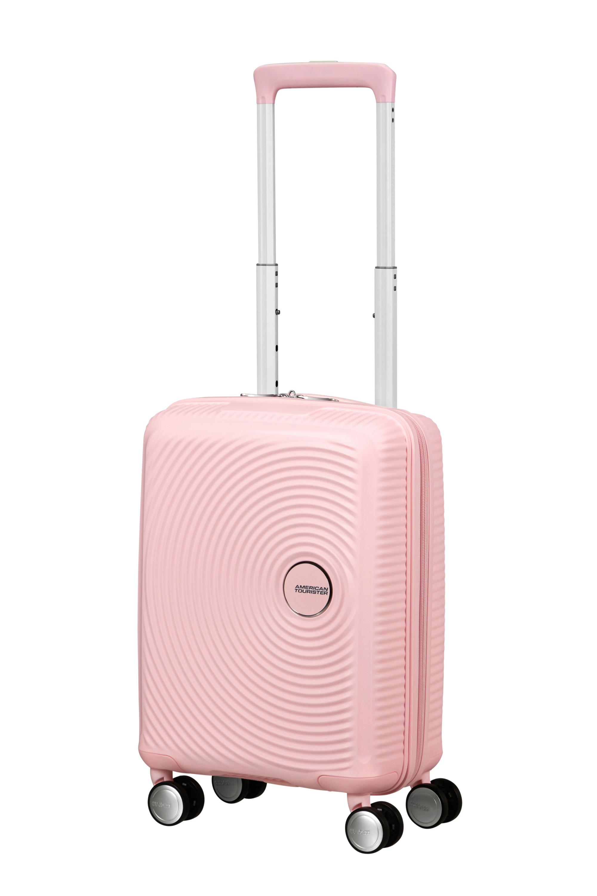 Soundbox mini valise 4 roues taille s AMERICAN TOURISTER Rose