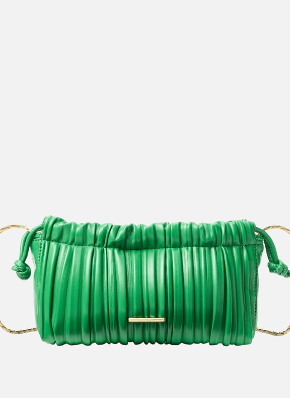 Pleated mini bag Green by CALVIN KLEIN CALVIN KLEIN Pleated mini bag Green