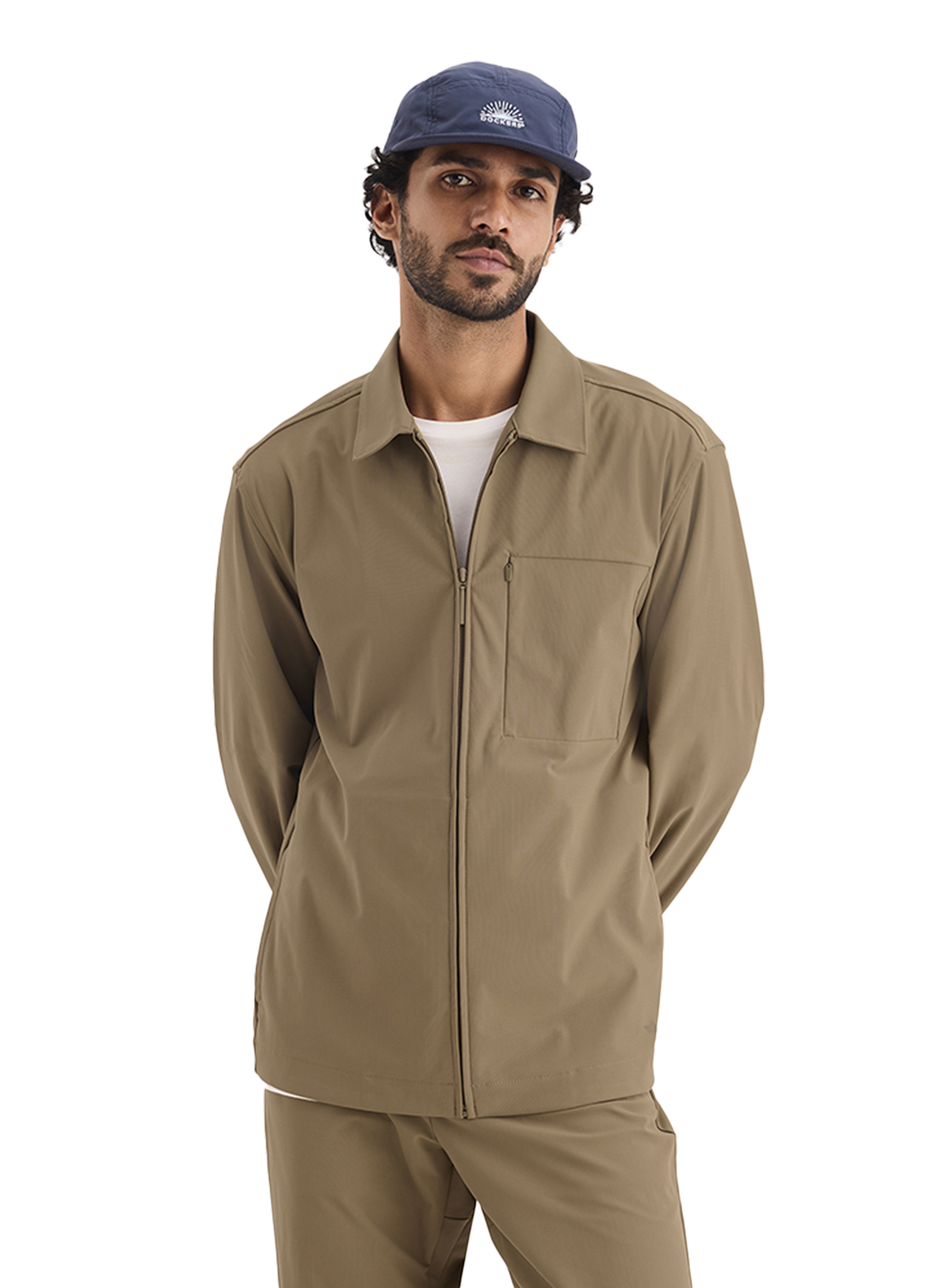 DOCKERS Veste surchemise Go Overshirt  Marron
