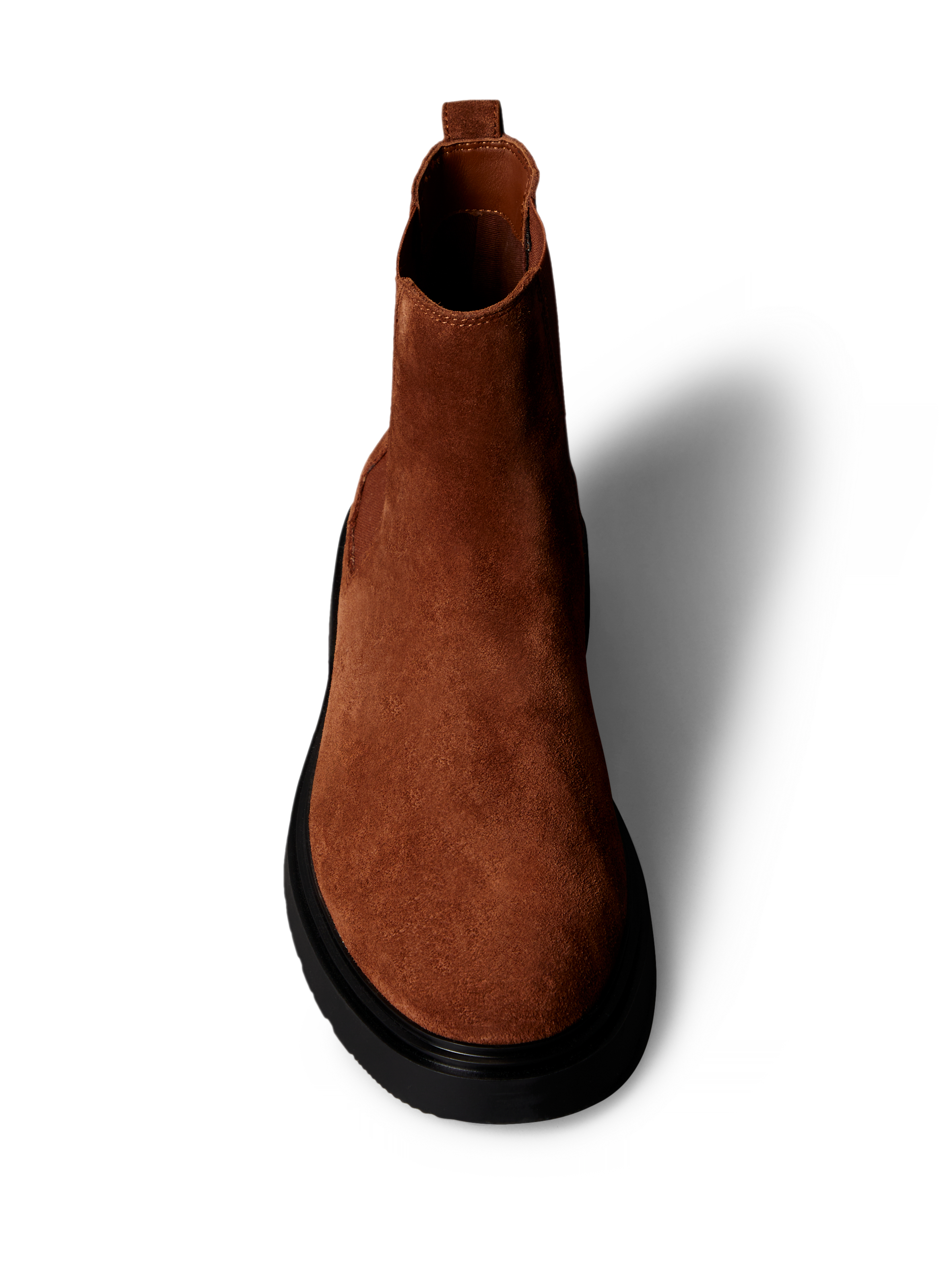 Cowhide leather ankle boots CALVIN KLEIN Brown
