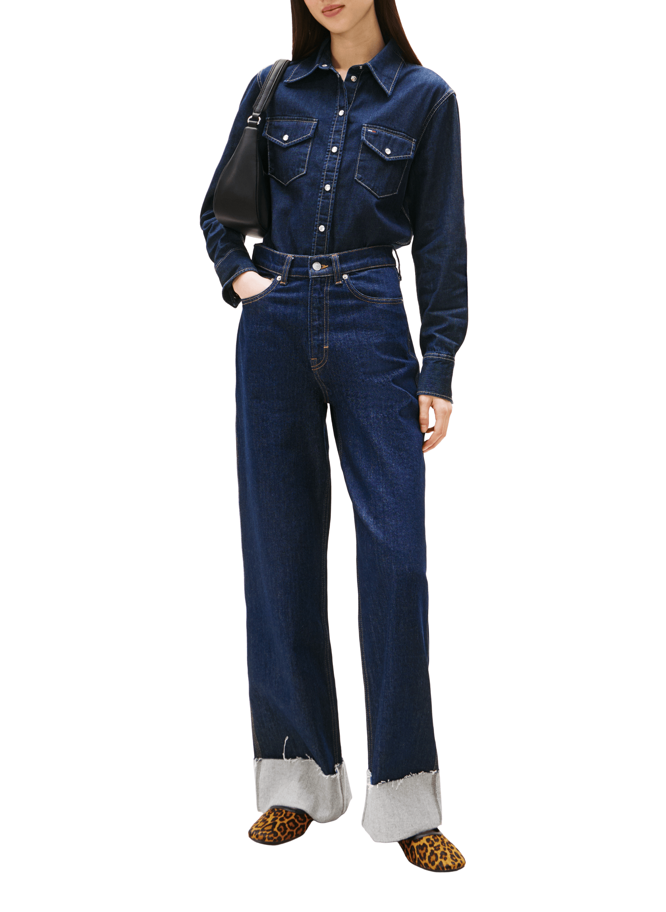 Ballerines Mary Jane à motif en cuir TOMMY HILFIGER Multicolore