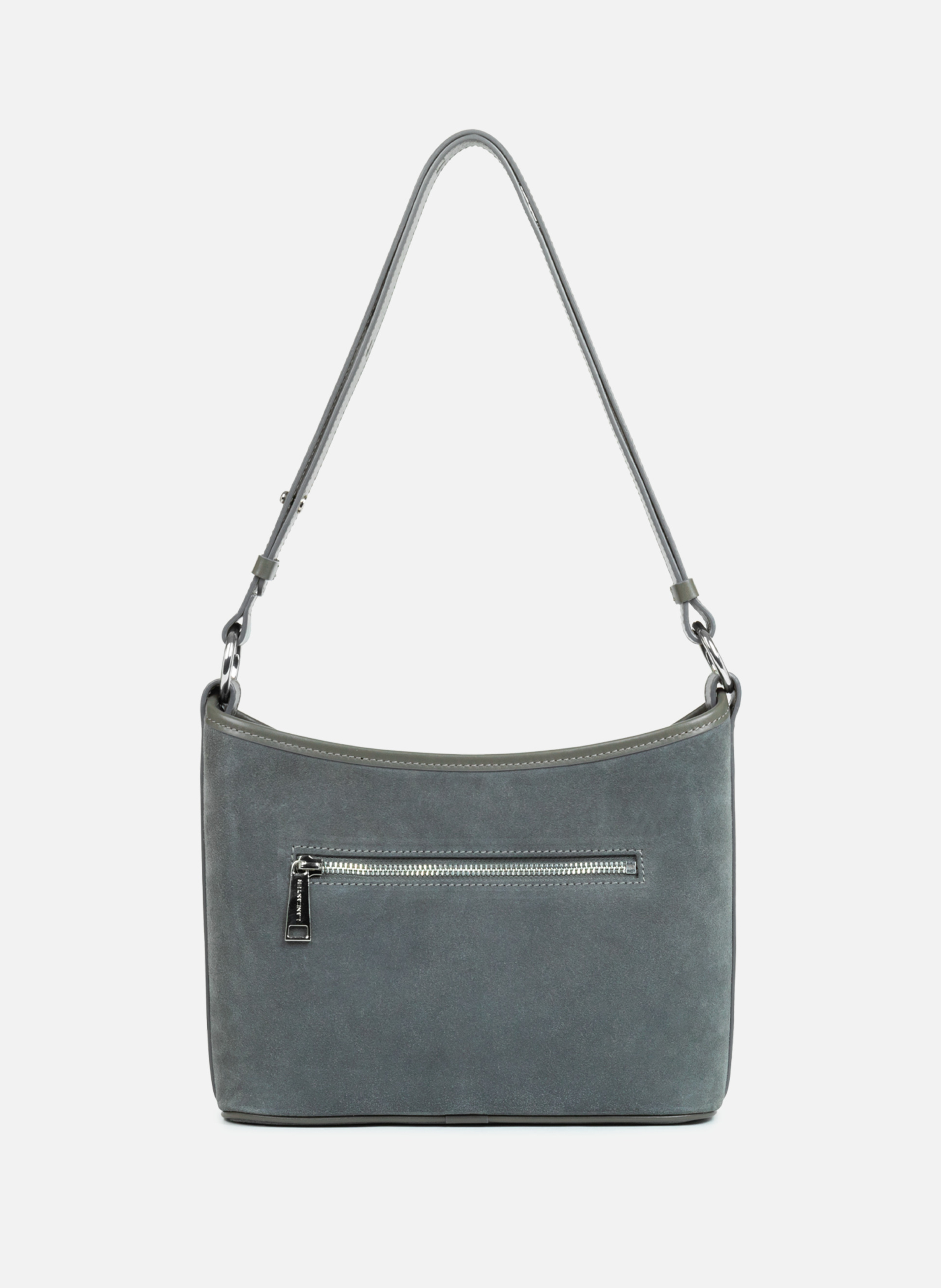 Small bucket bag - Suède LANCASTER Grey