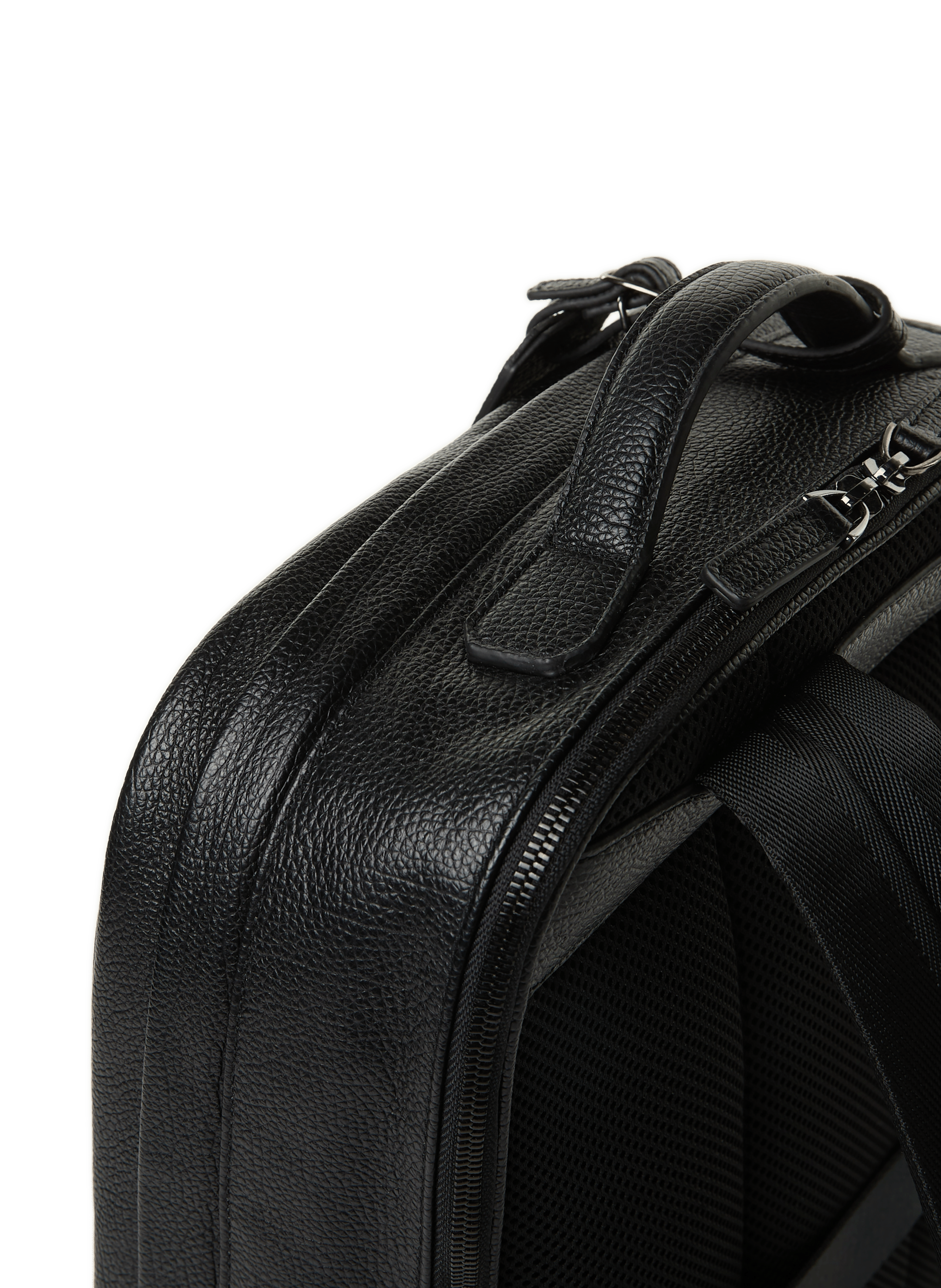 Sac à dos en cuir grainé  SAISON 1865 Noir