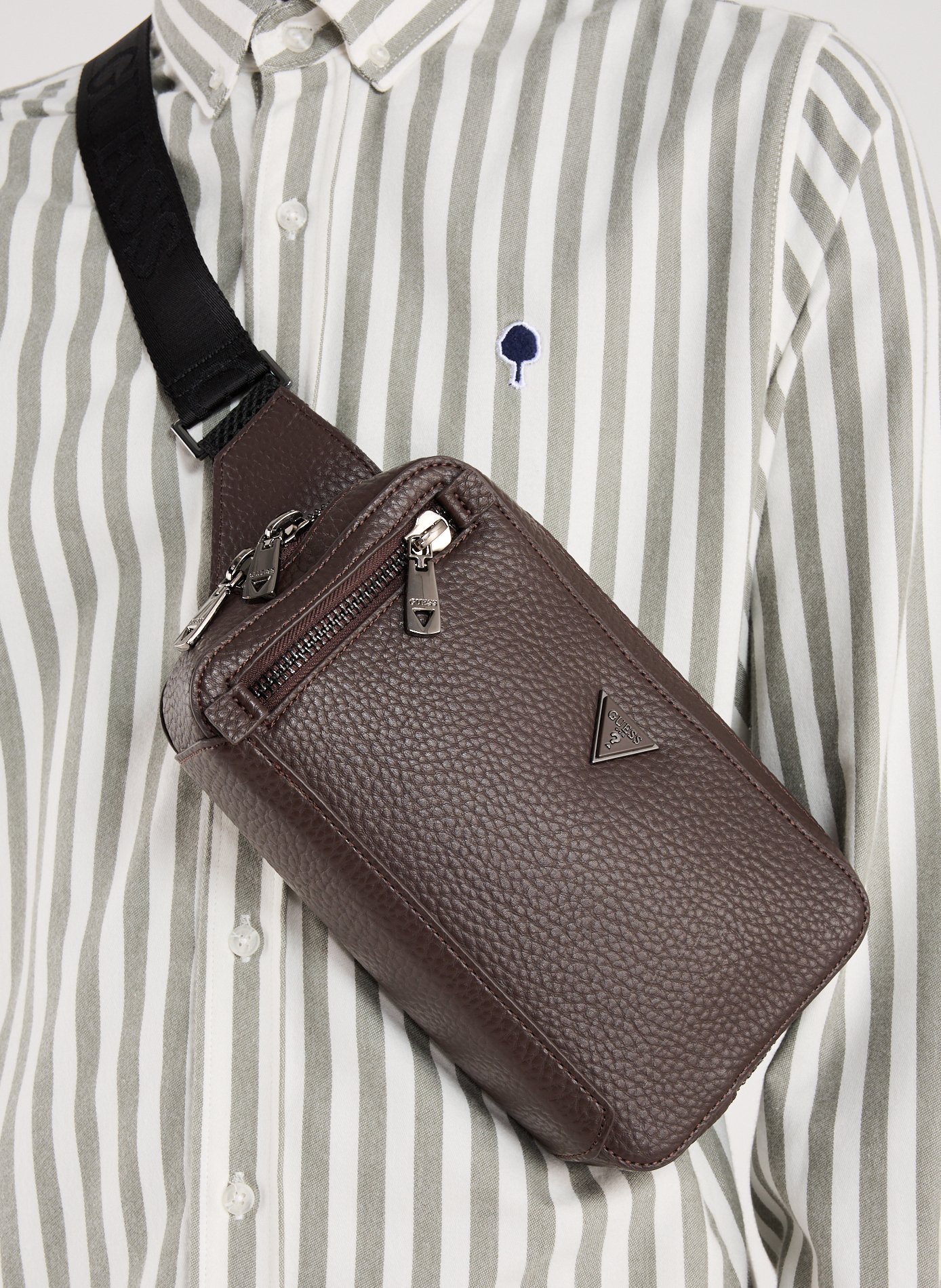 Sac banane grainé  GUESS Multicolore