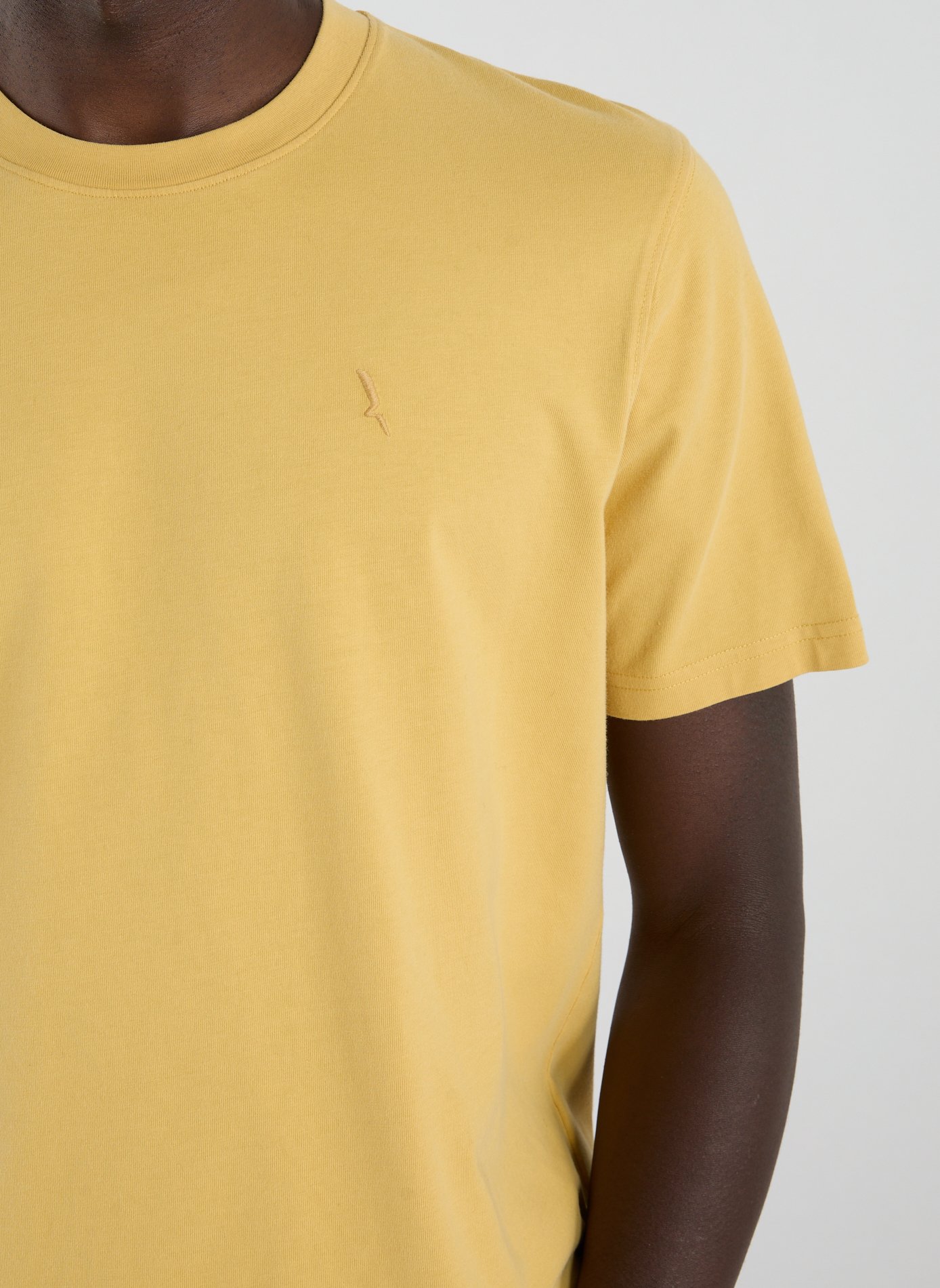 T-shirt manches courtes en coton AIGLE Jaune