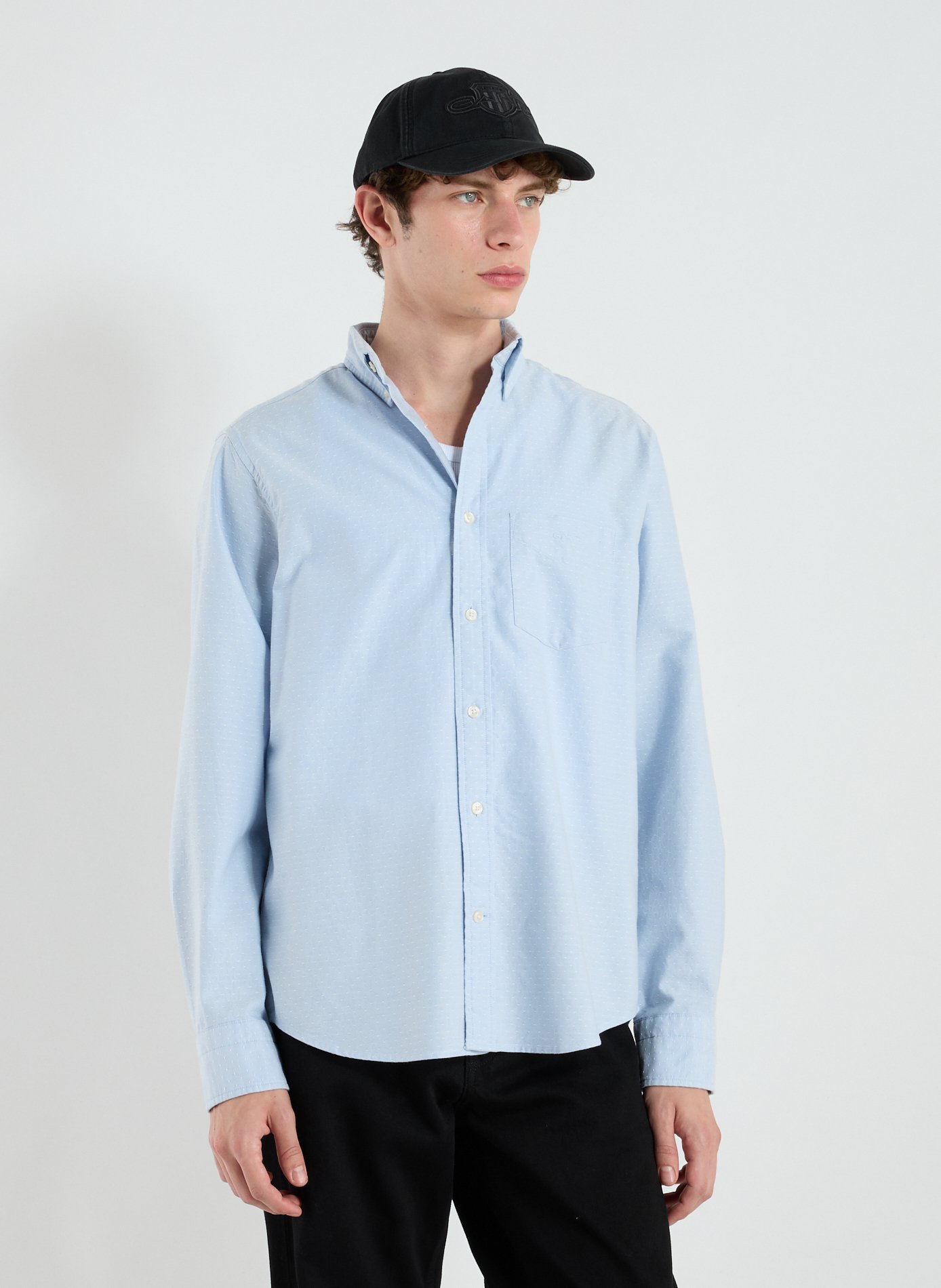GANT Cotton shirt Blue