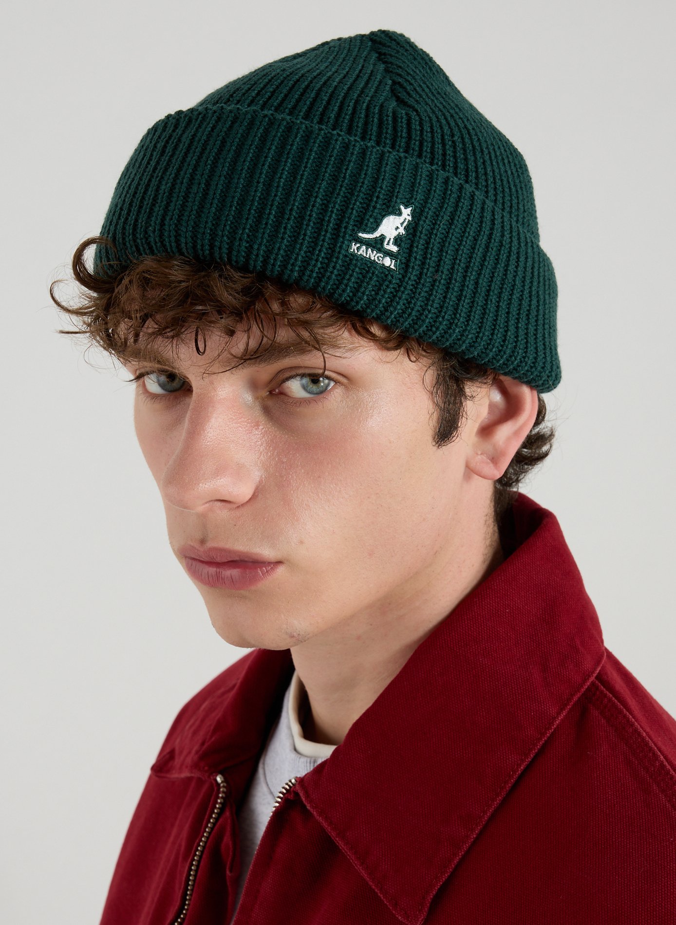 Knit beanie KANGOL Green