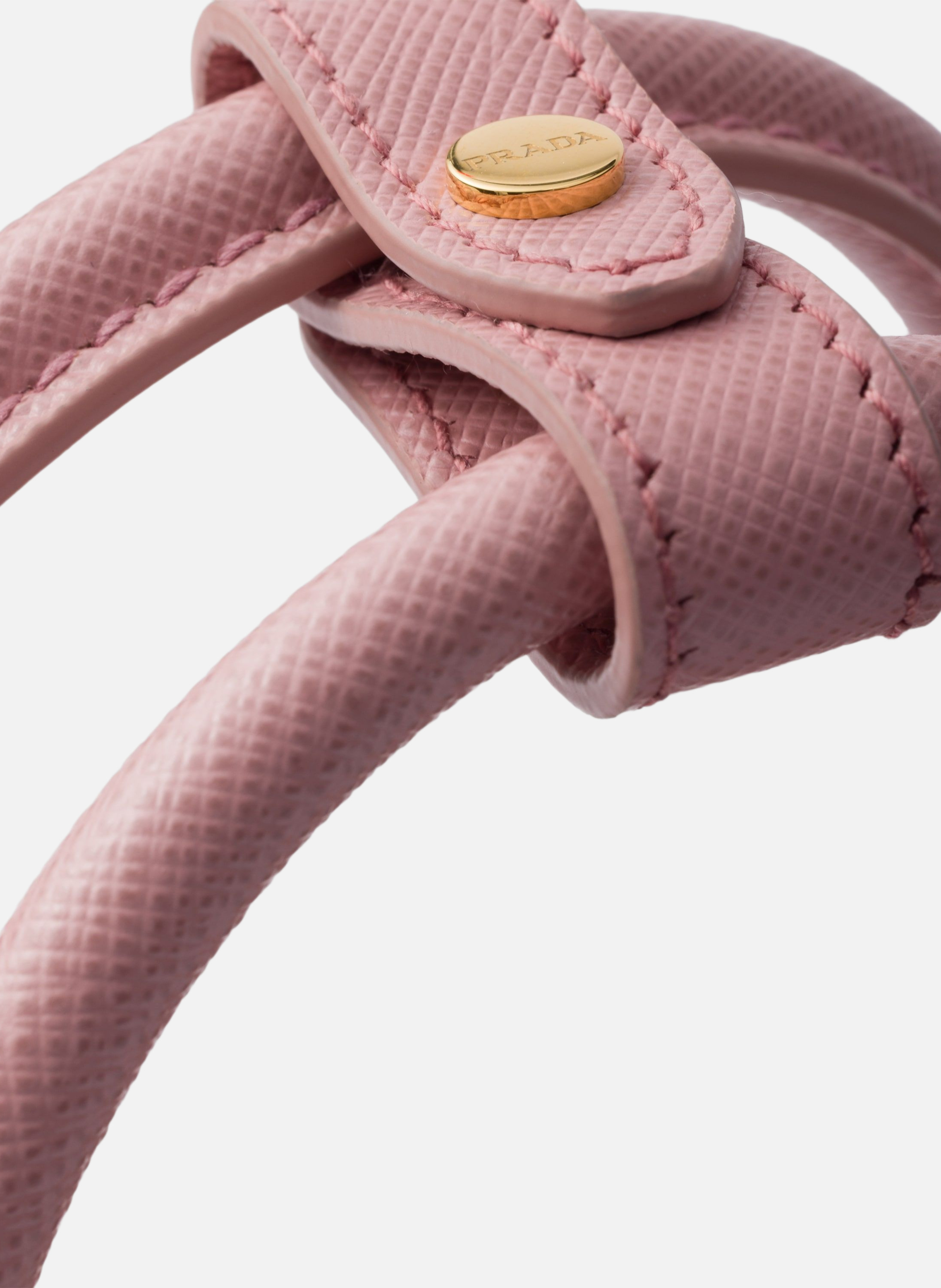 Mini sac en cuir saffiano prada galleria PRADA Rose