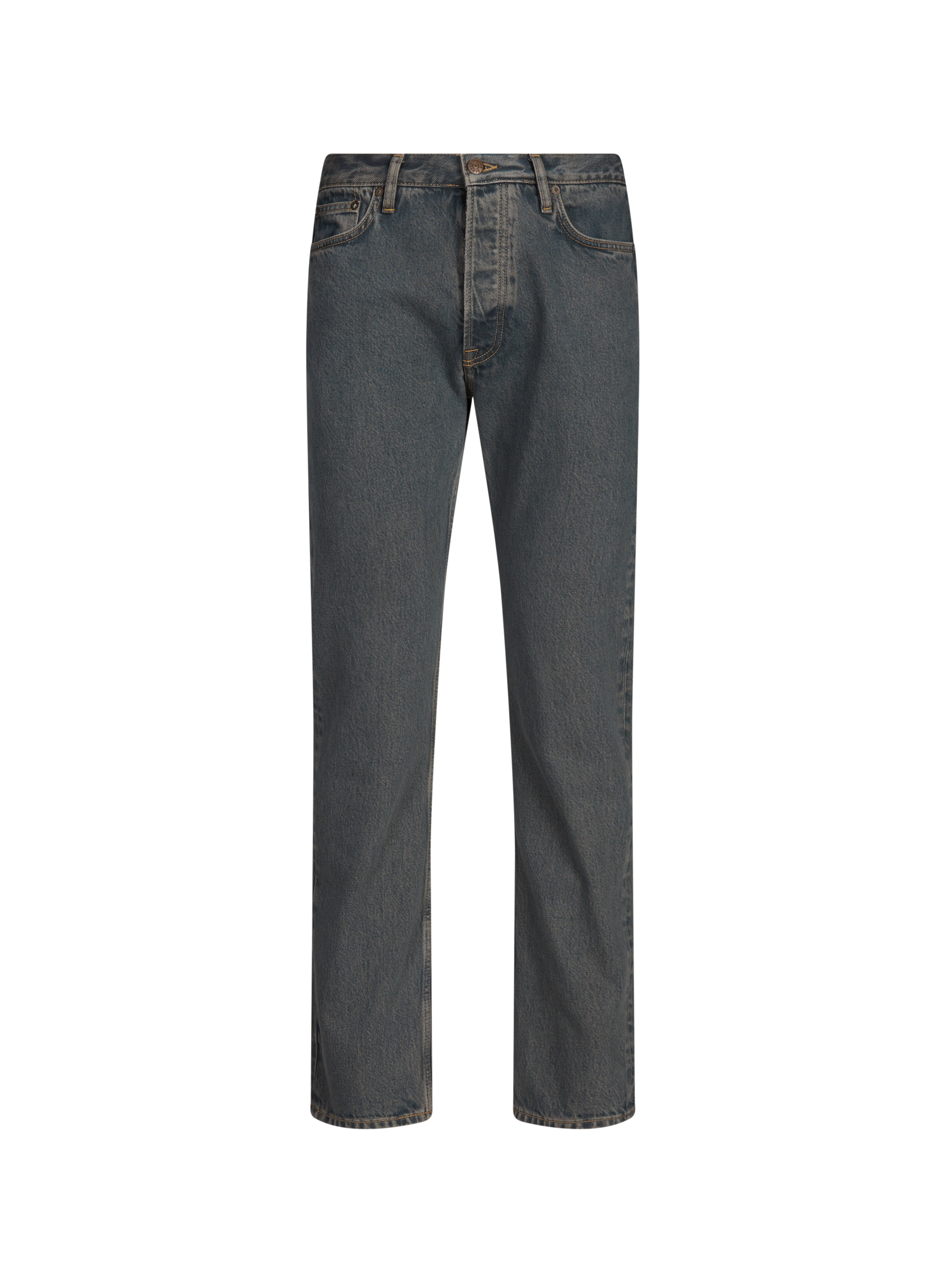 SAMSOE SAMSOE Straight cotton jeans Blue
