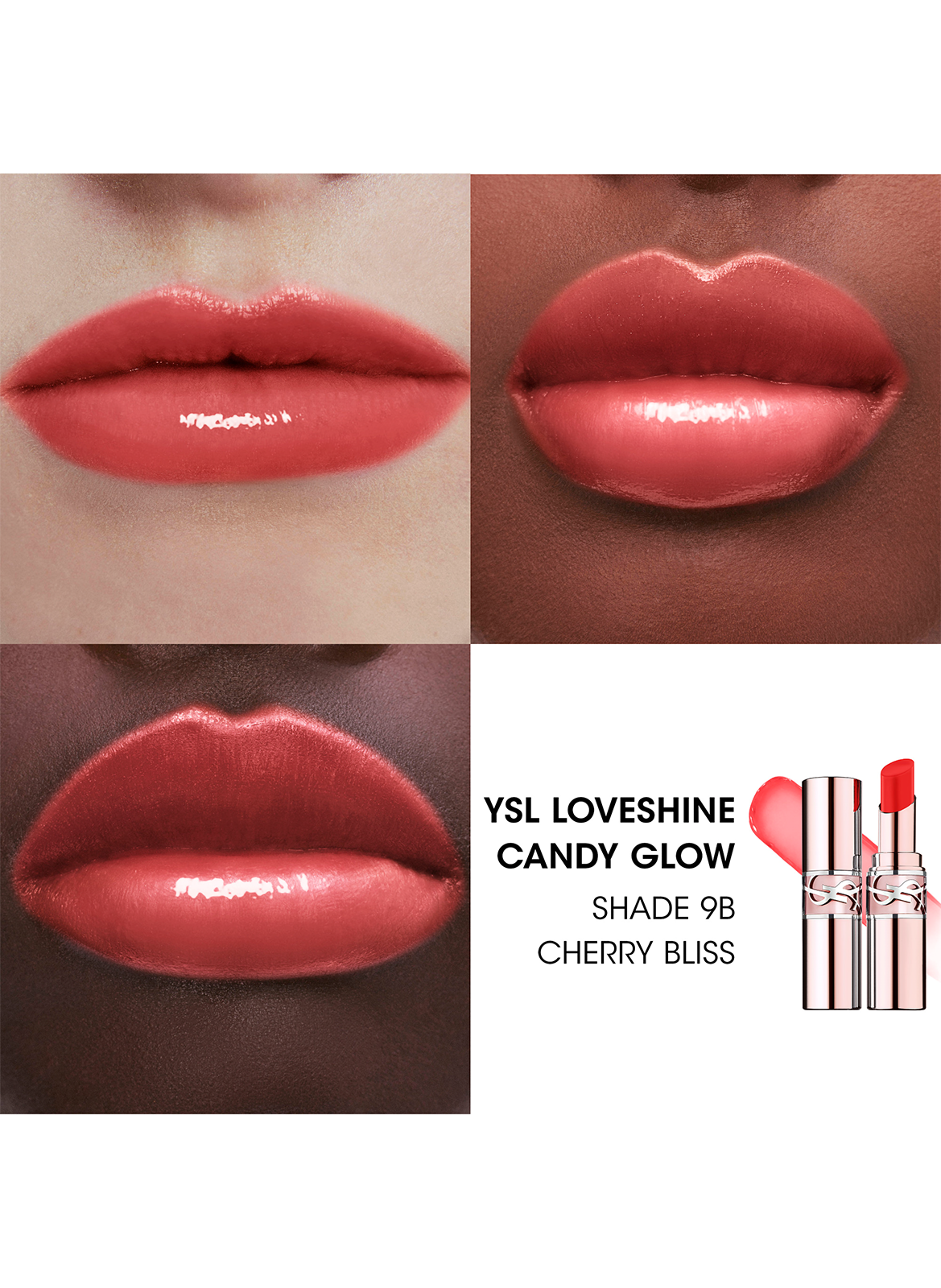 YSL Loveshine Radiant Glow Balm YVES SAINT LAURENT 9b cherry bliss