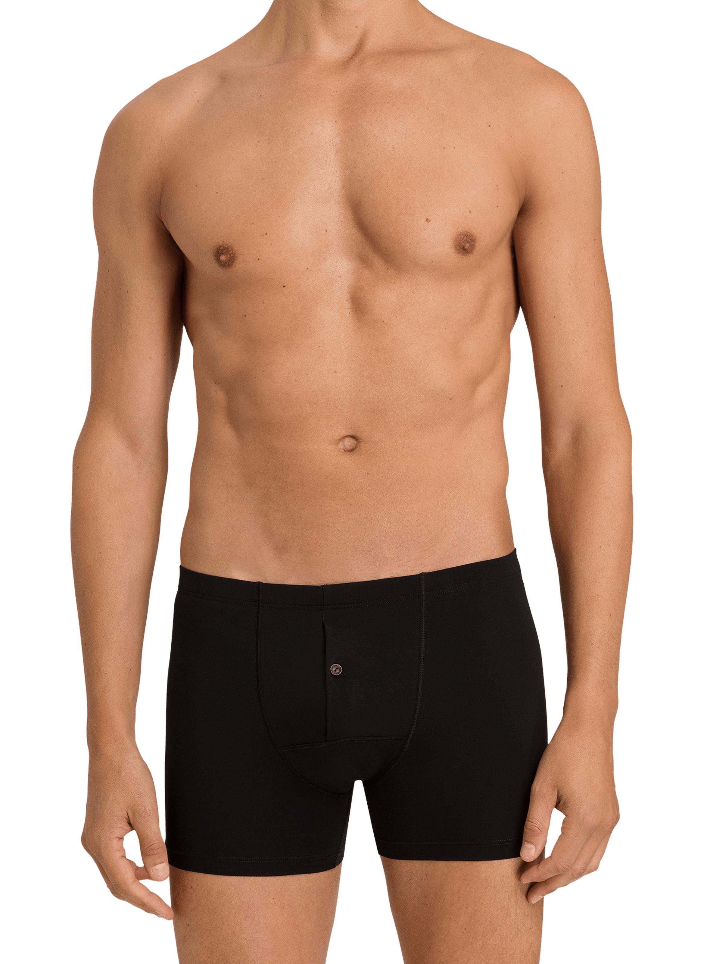 Long boxers HANRO Black