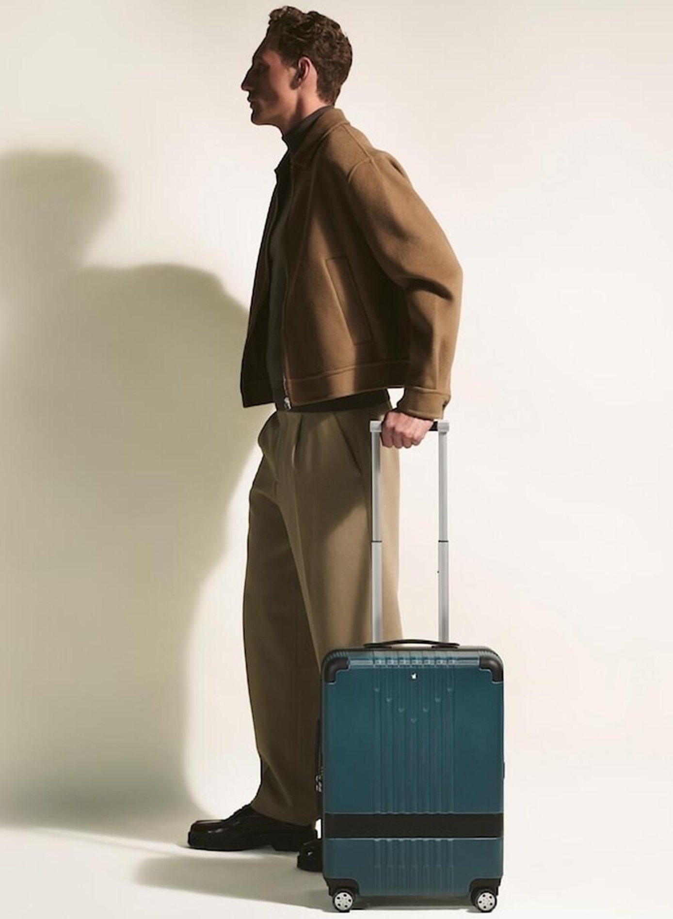 Valise en polycarbonate MONTBLANC Bleu