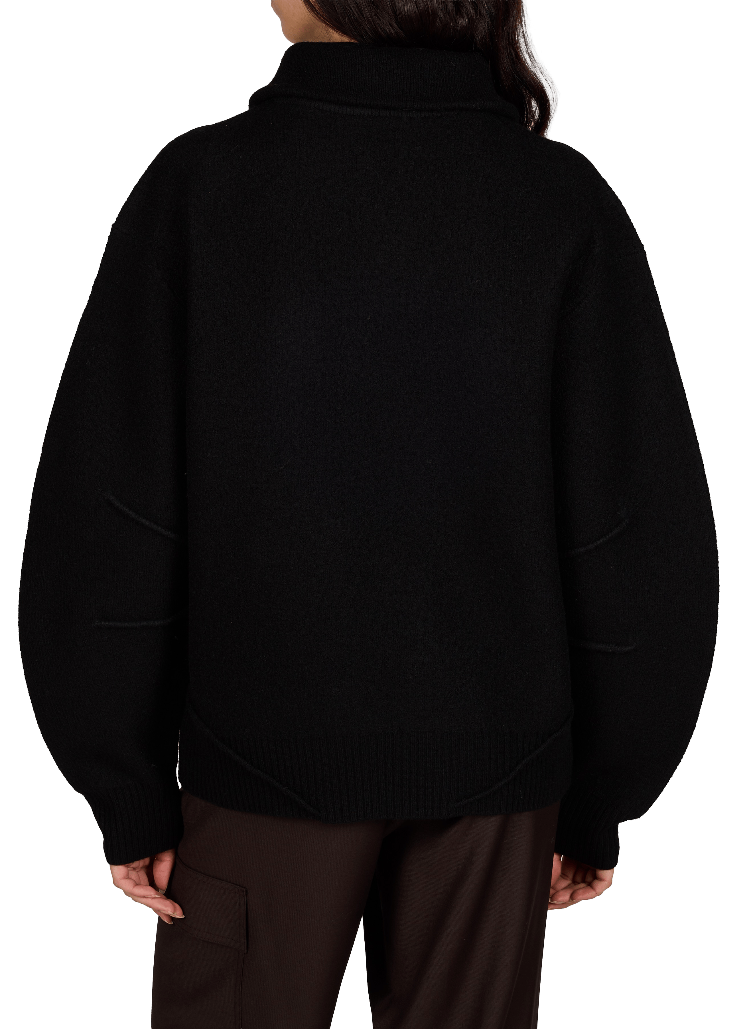 Wool sweatshirt HELMUT LANG Black