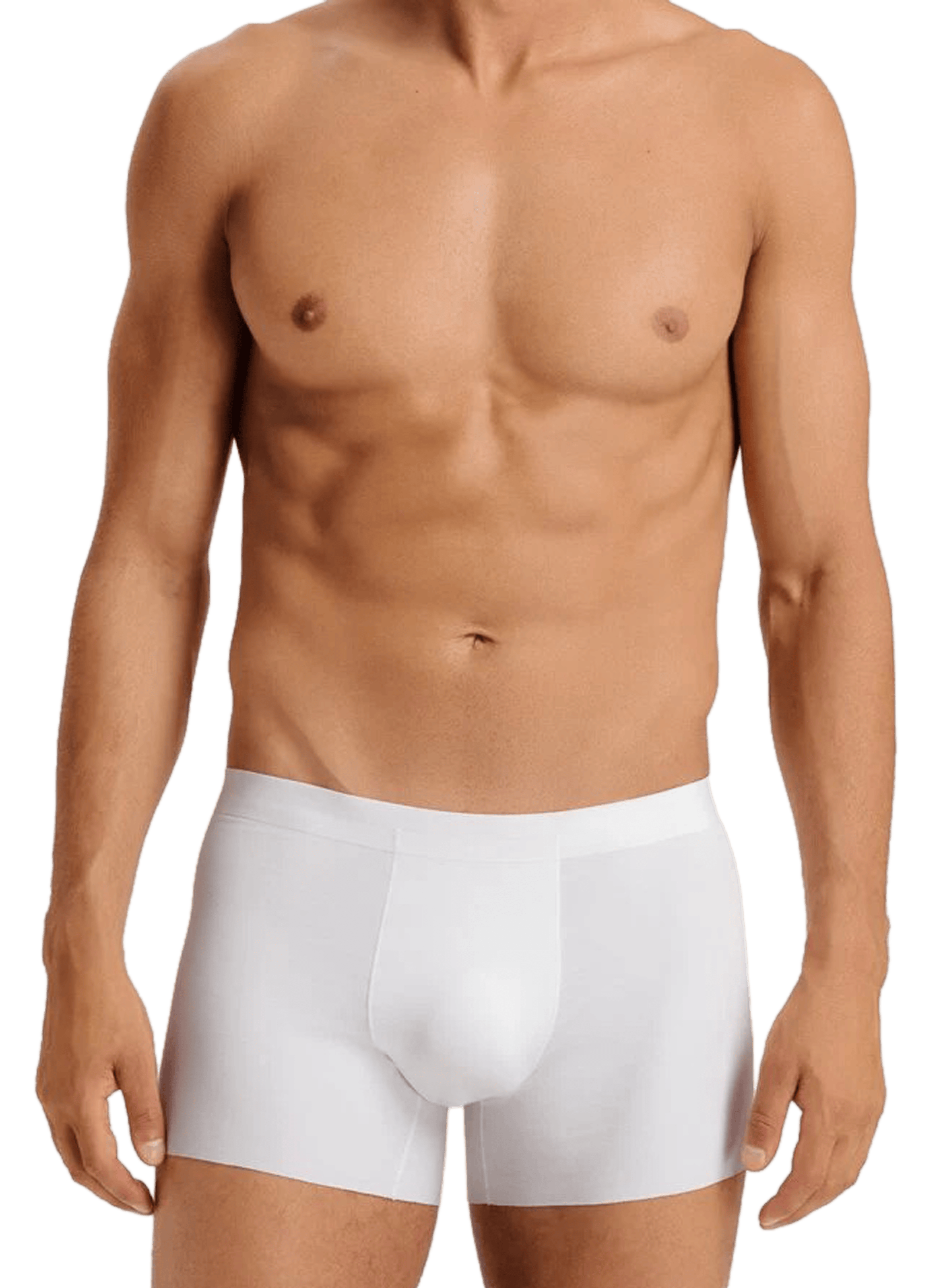 Solid color shorts HANRO White