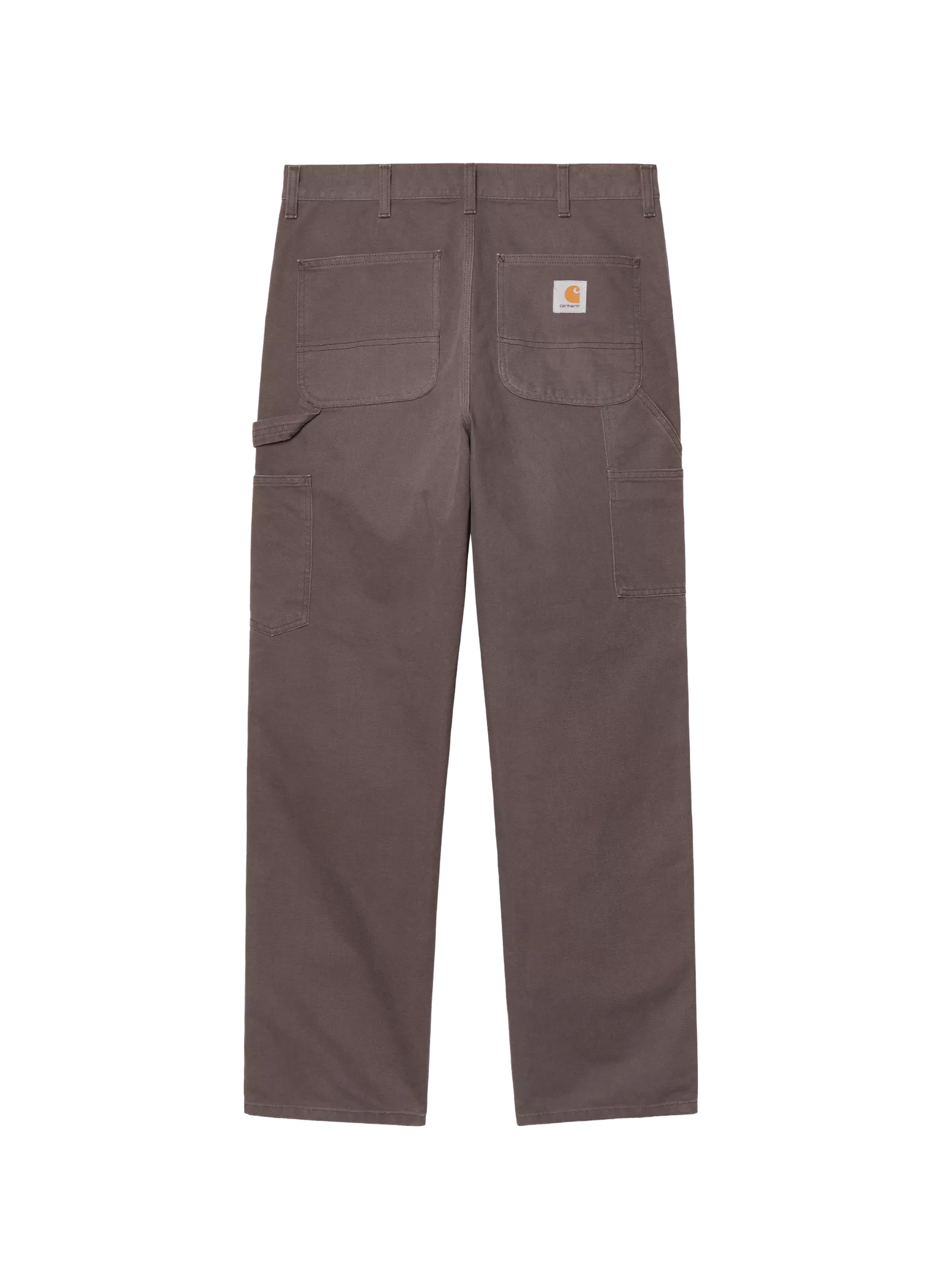 Plain cotton trousers CARHARTT WIP Brown