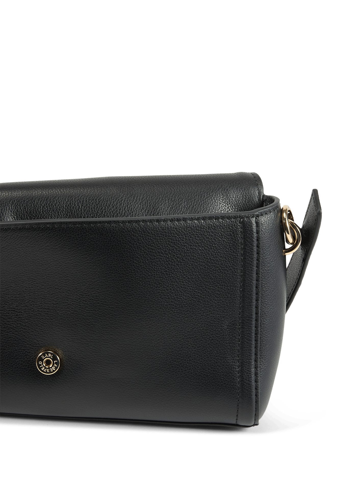 K Nova Medium grained leather handbag KARL LAGERFELD Multicolour