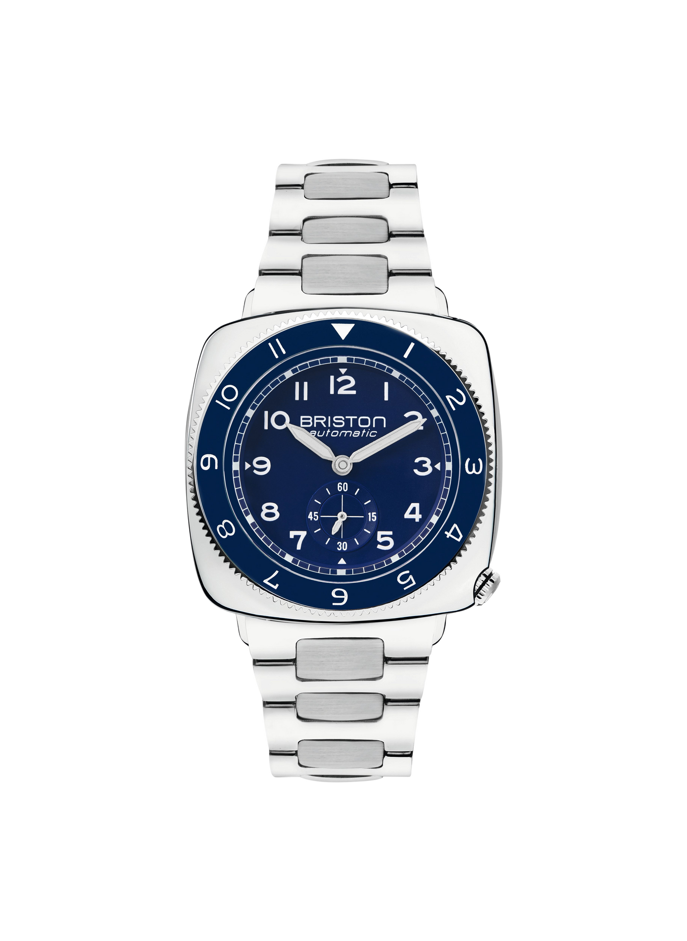 Montre Clubmaster Legend en acier inoxydable BRISTON Bleu