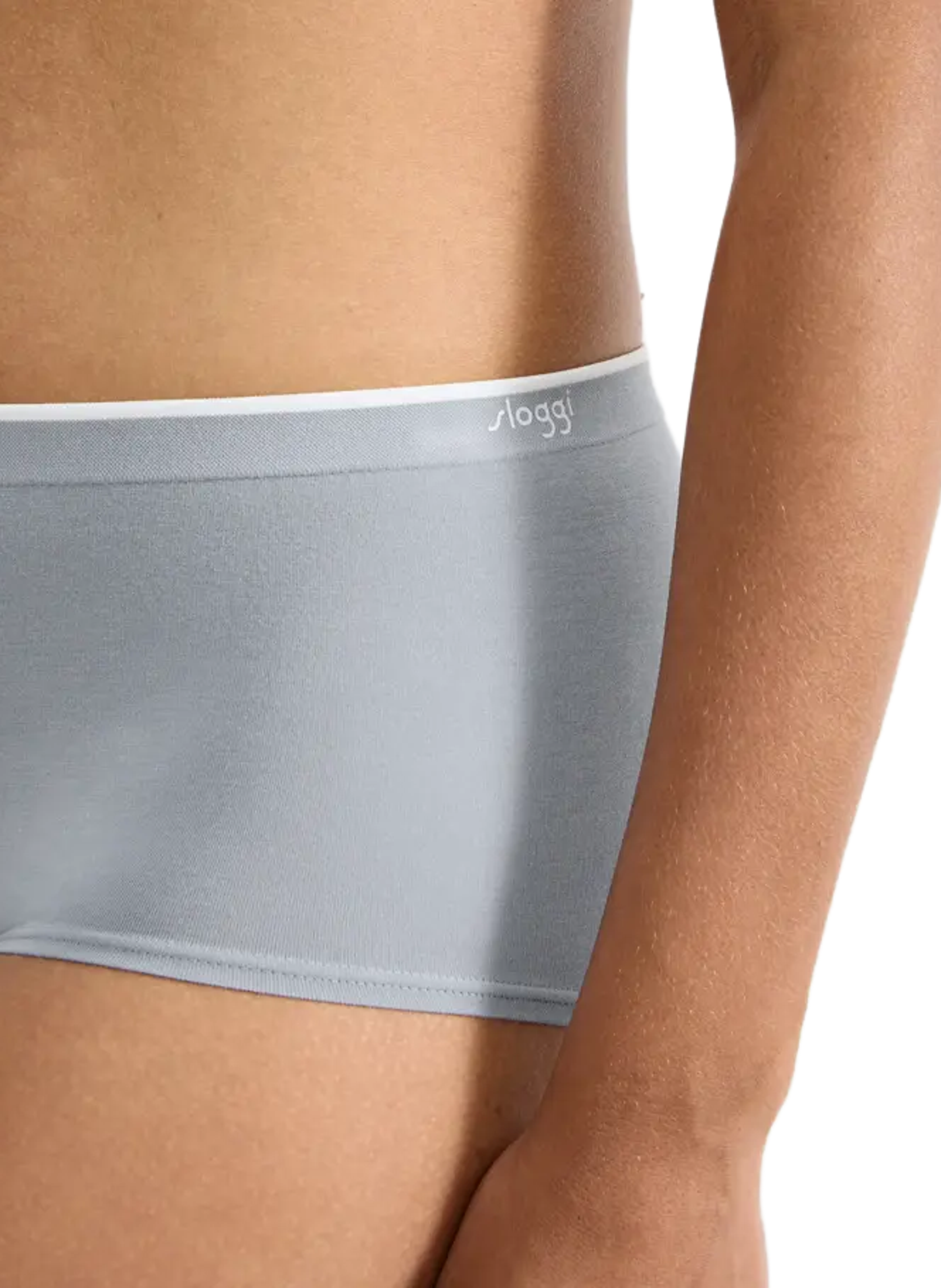 Lot de 2 culottes taille haute Go Sense SLOGGI Gris