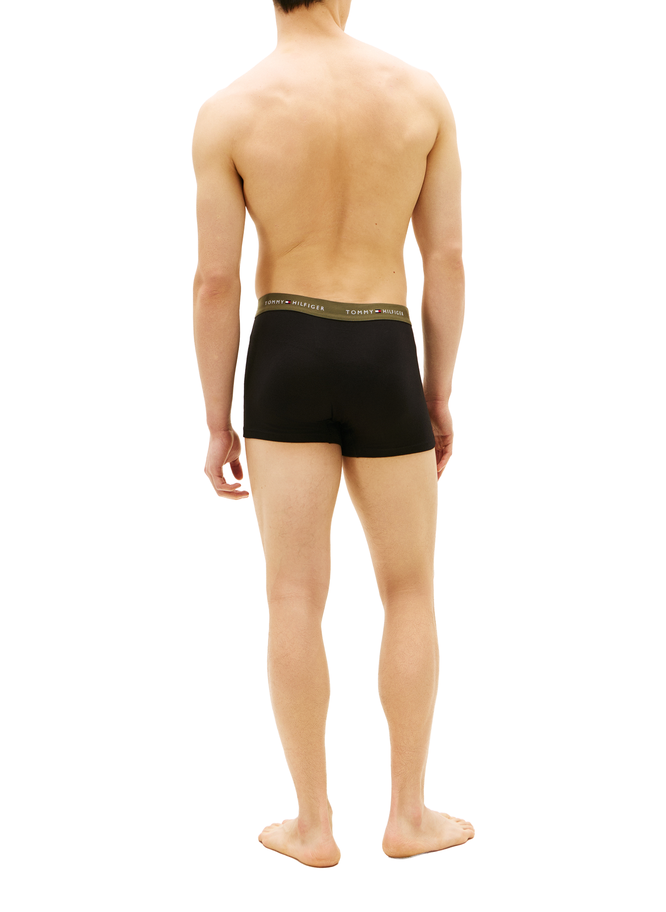 Set of blended cotton boxers TOMMY HILFIGER Black