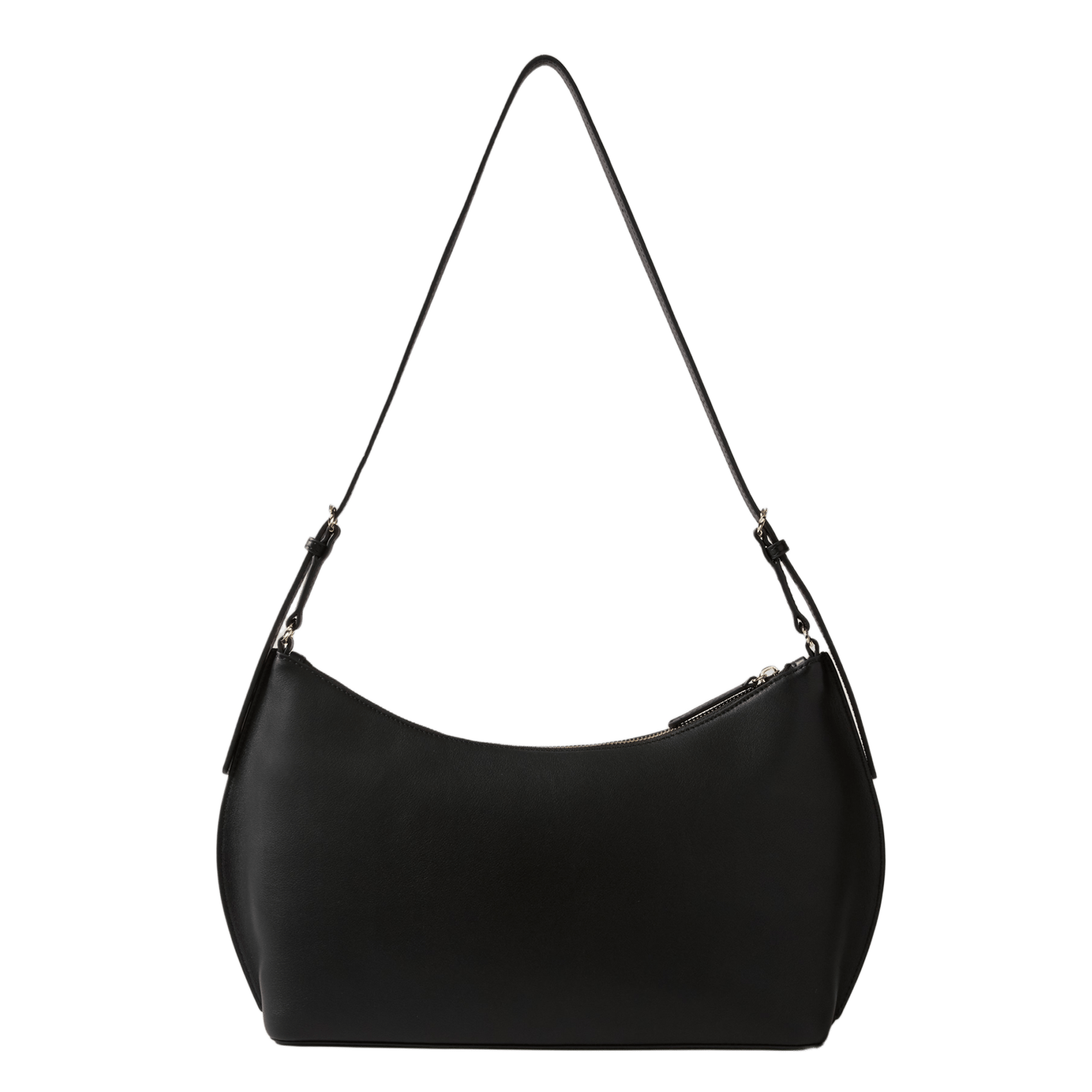 Sac porté épaule en cuir CLAUDIE PIERLOT Noir