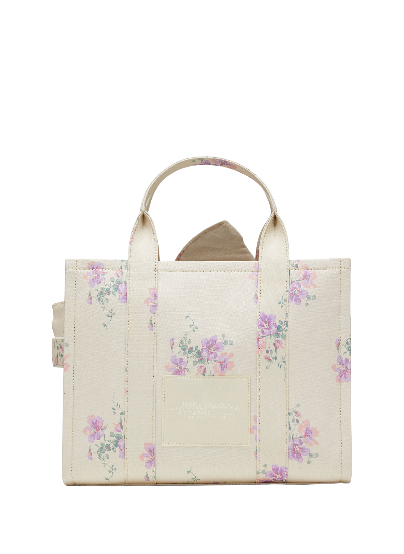 Sac cabs The Tote imprimé  MARC JACOBS Blanc