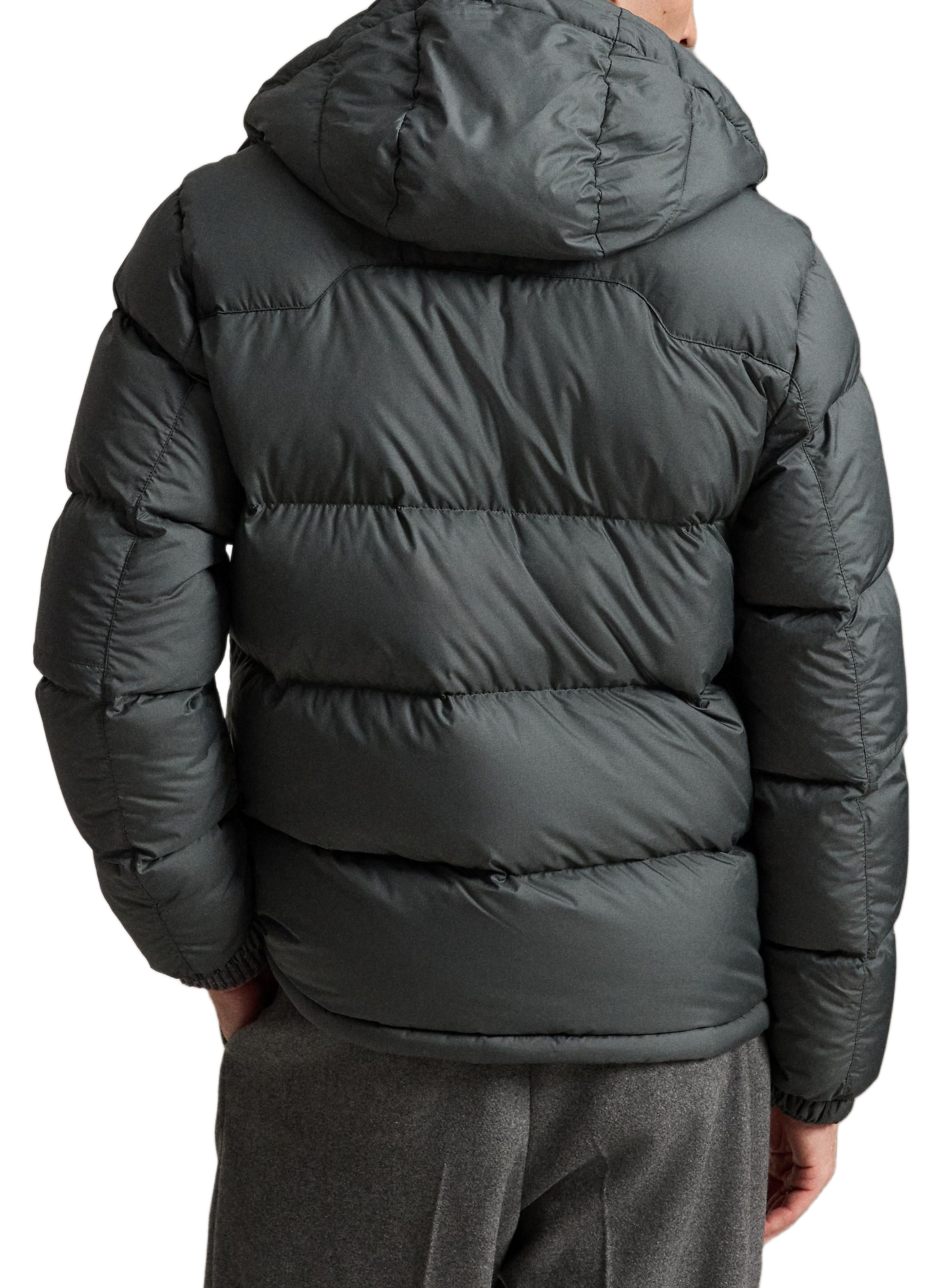 Doudoune droite matelassée POLO RALPH LAUREN Gris