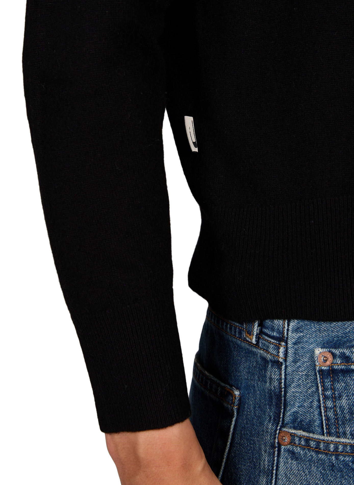 Round-neck wool and cashmere jumper CARRER Blue