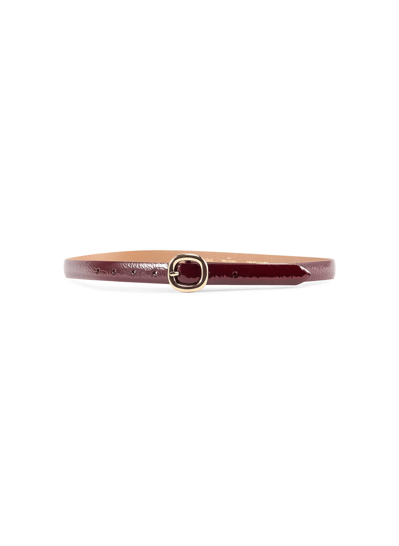 Patent leather belt AU PRINTEMPS PARIS Red