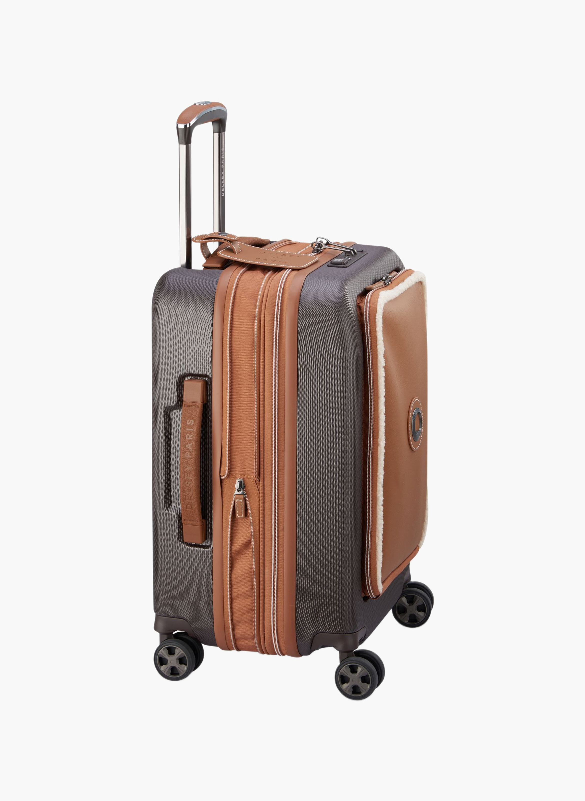 Valise cabine rigide taille s - chatelet air 2.0 DELSEY PARIS Marron