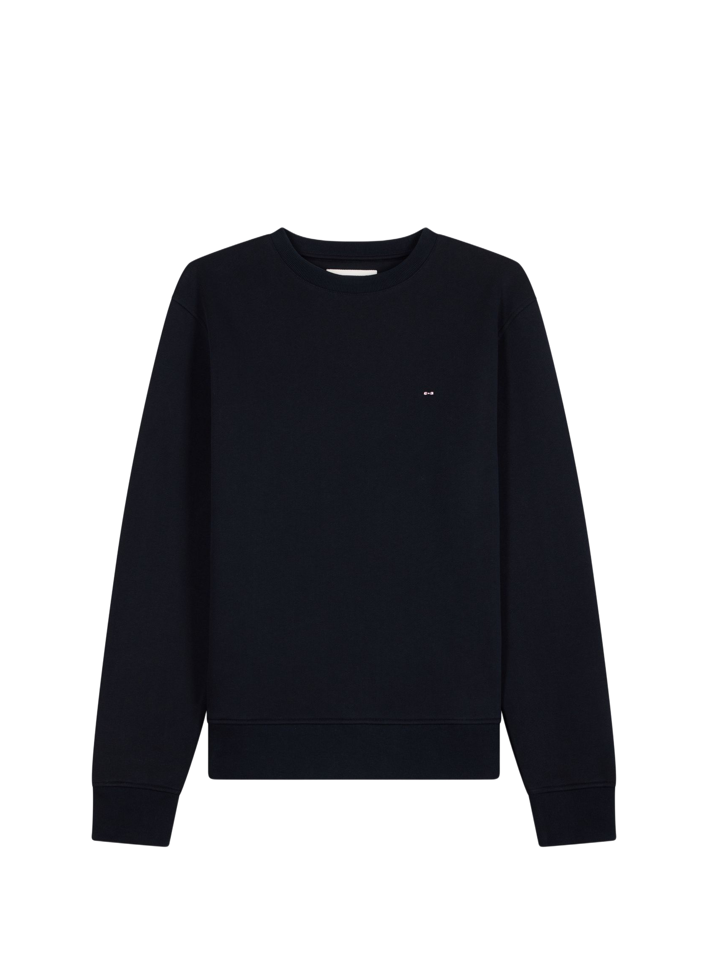 Sweat col rond en coton EDEN PARK Blauw