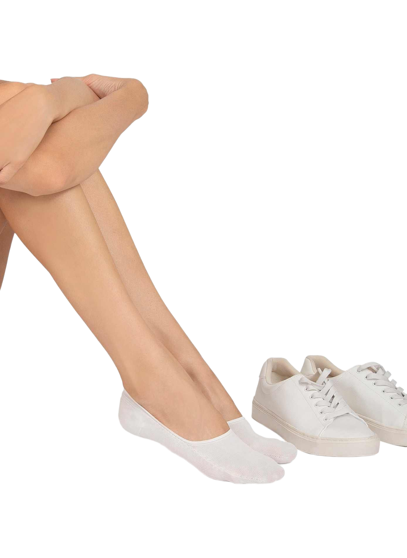 Plain foot protectors LE BOURGET White