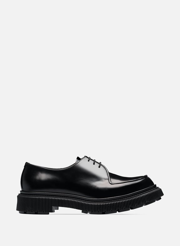 Richelieus en cuir Noir by ADIEU ADIEU Richelieus en cuir Noir