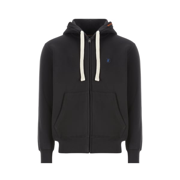 Gilet à capuche en coton mélangé