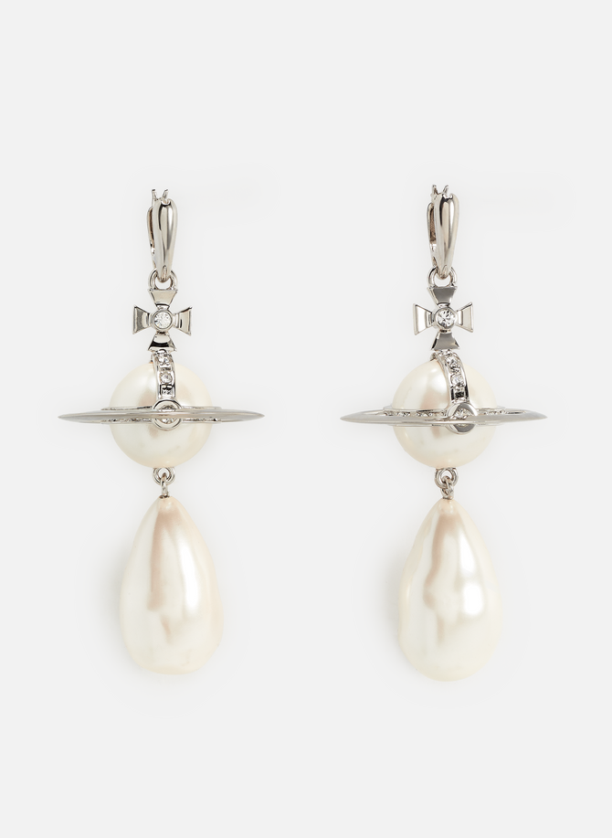 Giant pearl earrings  VIVIENNE WESTWOOD