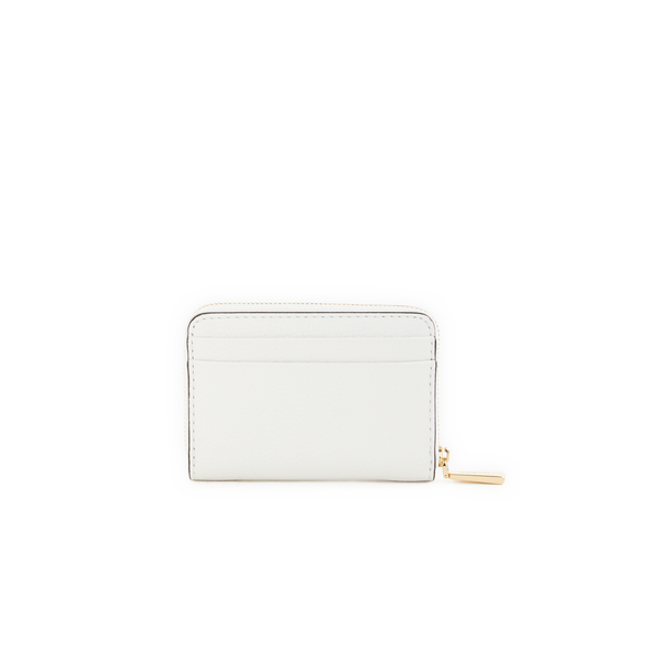 Mmk The Snapshot Compact Leather Wallet In White
