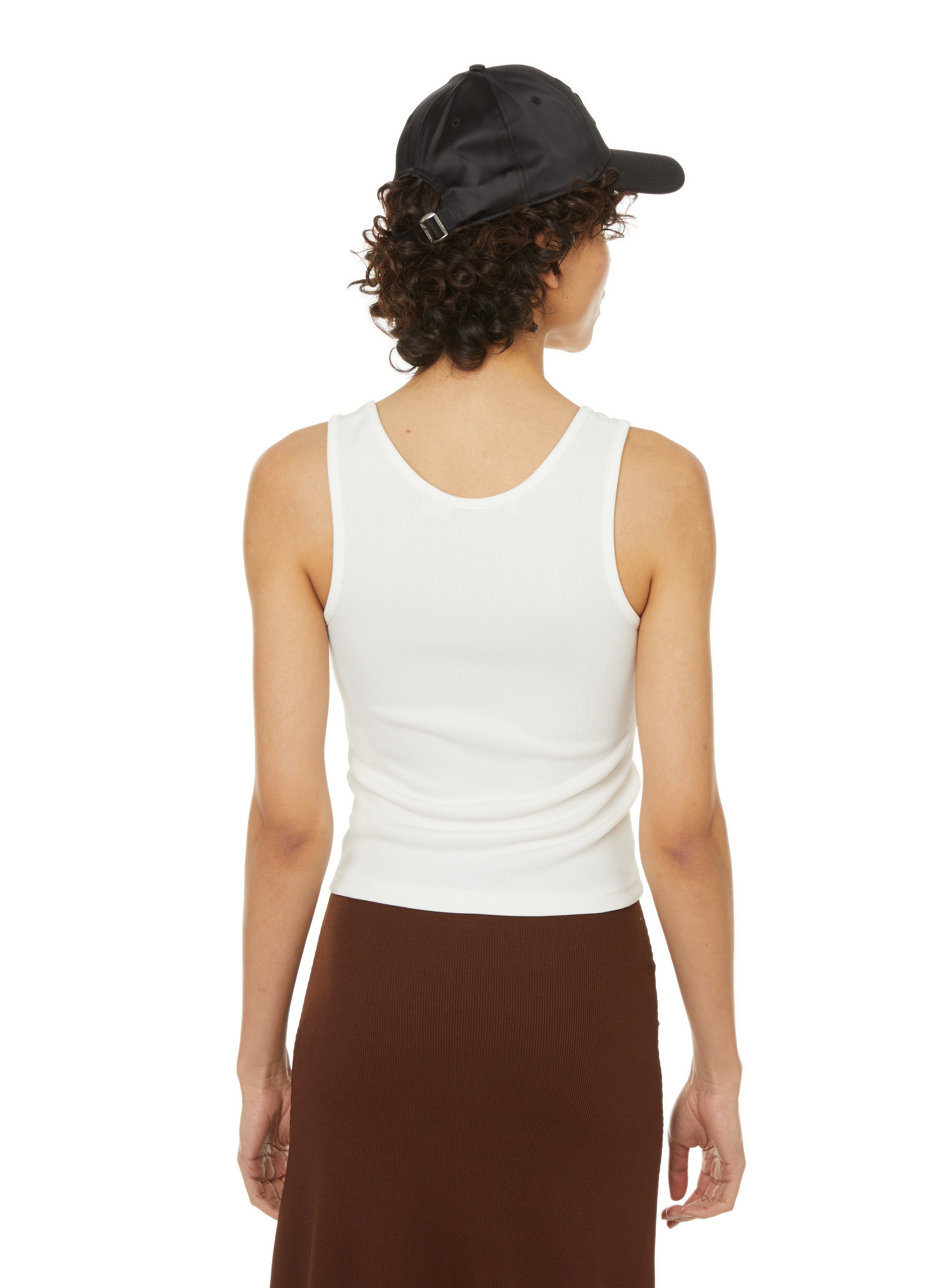 Top débardeur torsadé CHRISTOPHER ESBER Blanc